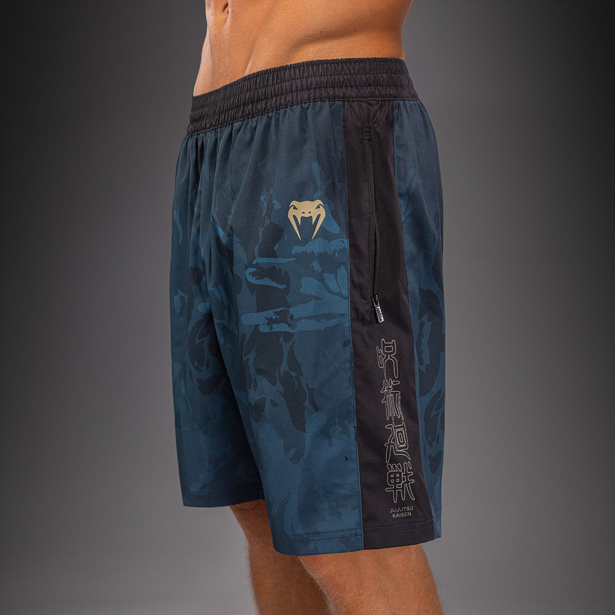 Jujutsu Kaisen x Venum Fushiguro Trainingsshorts – Oceaan Blauw