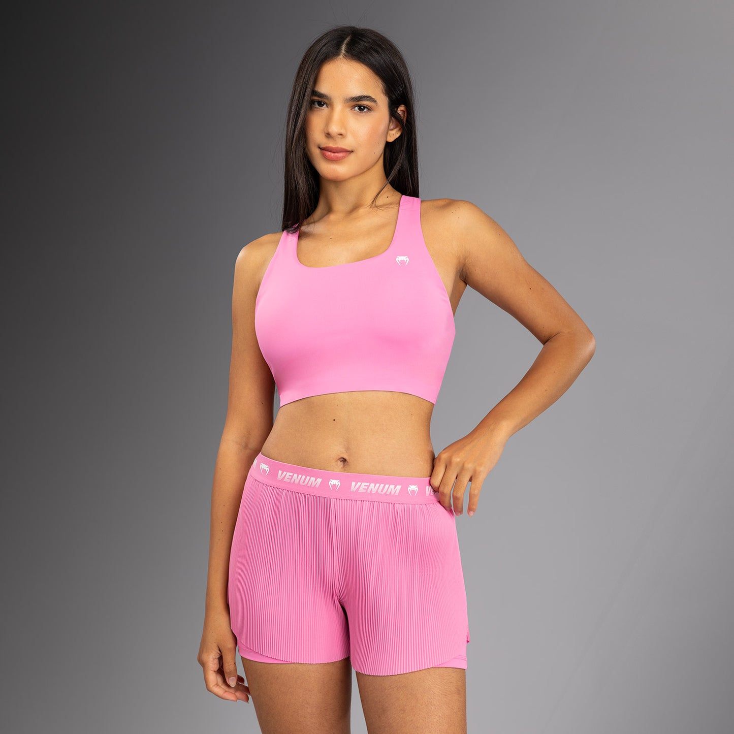 Venum Essential X Dames Sportbeha - Candy Pink