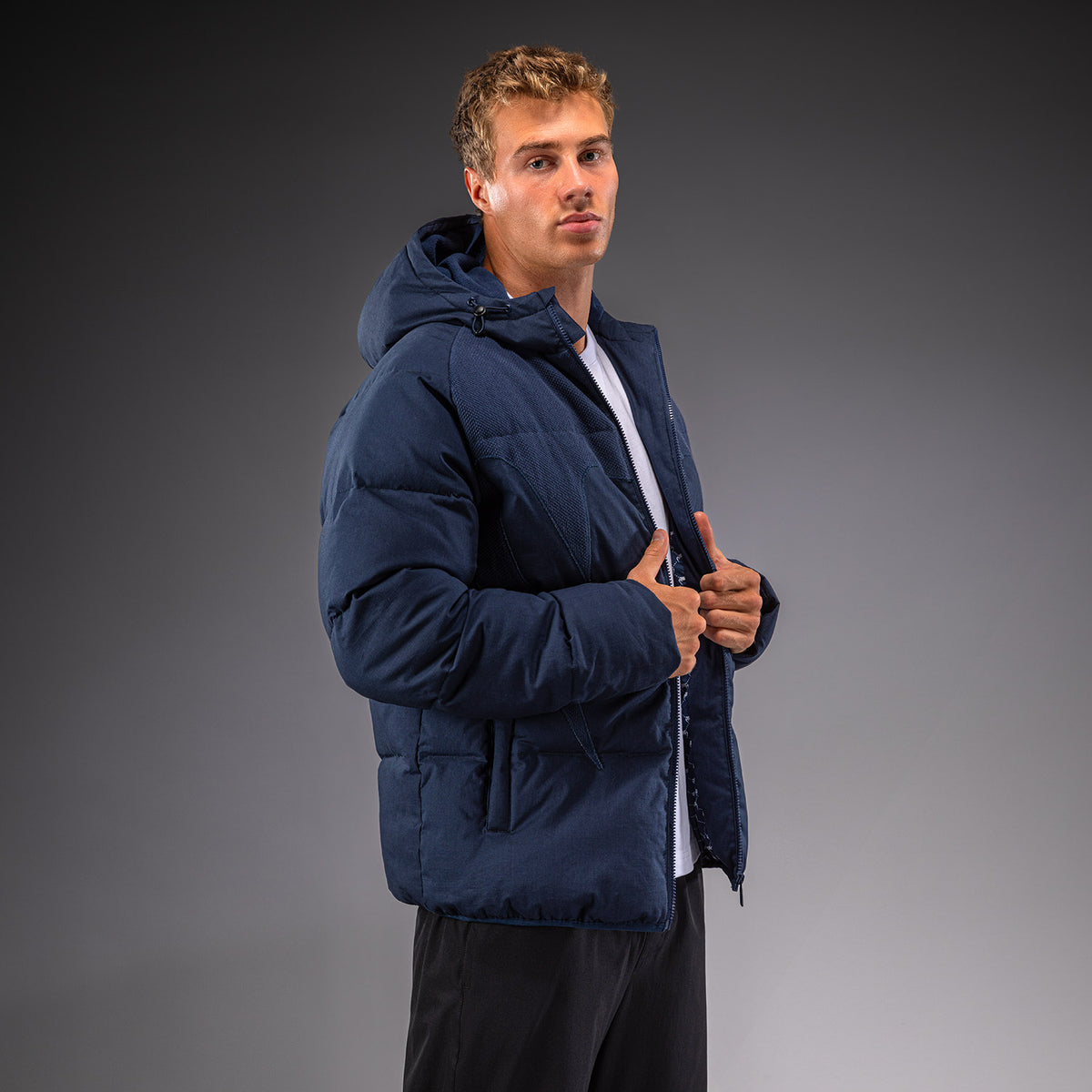 Venum Attack Urban Gi Gewatteerde jas - Marineblauw