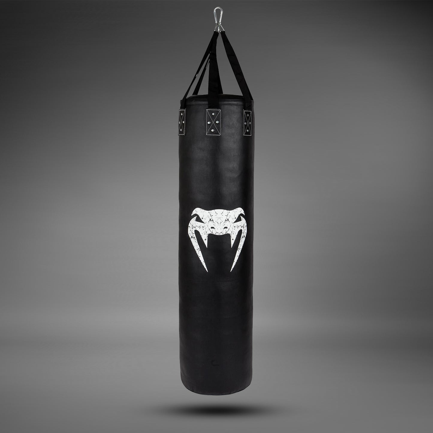 Venum Challenger bokszak (met plafondbevestiging) - Zwart/Wit - 150 cm - gevuld