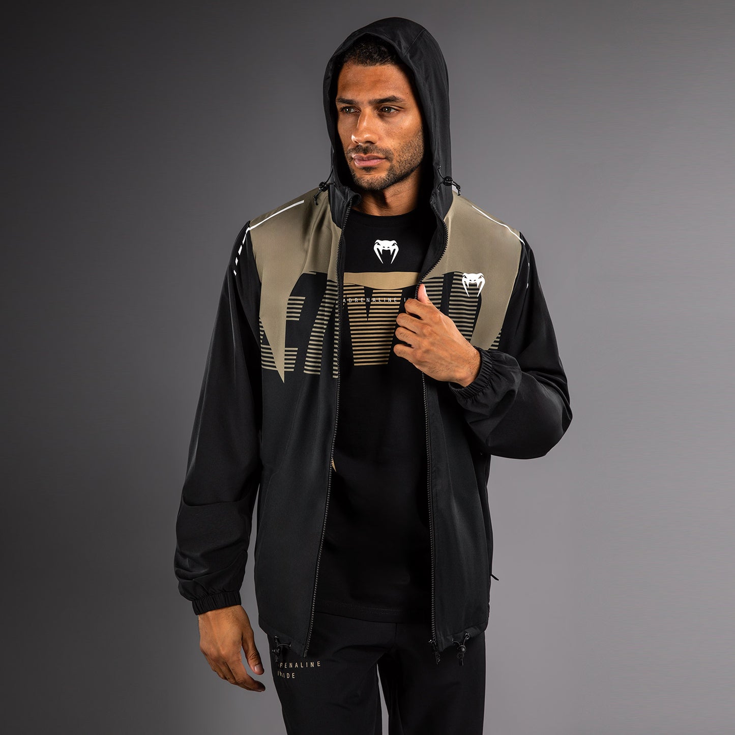 Venum Adrenaline Trackjas – Zwart/Zand