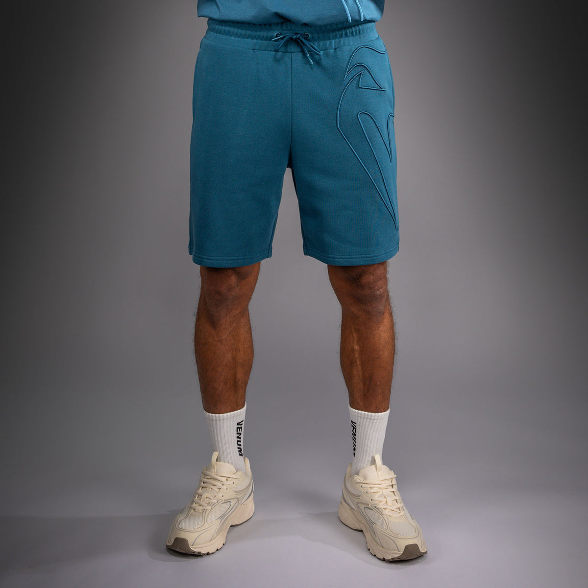 Venum Giant 3D Katoenen Short - Oceaanblauw
