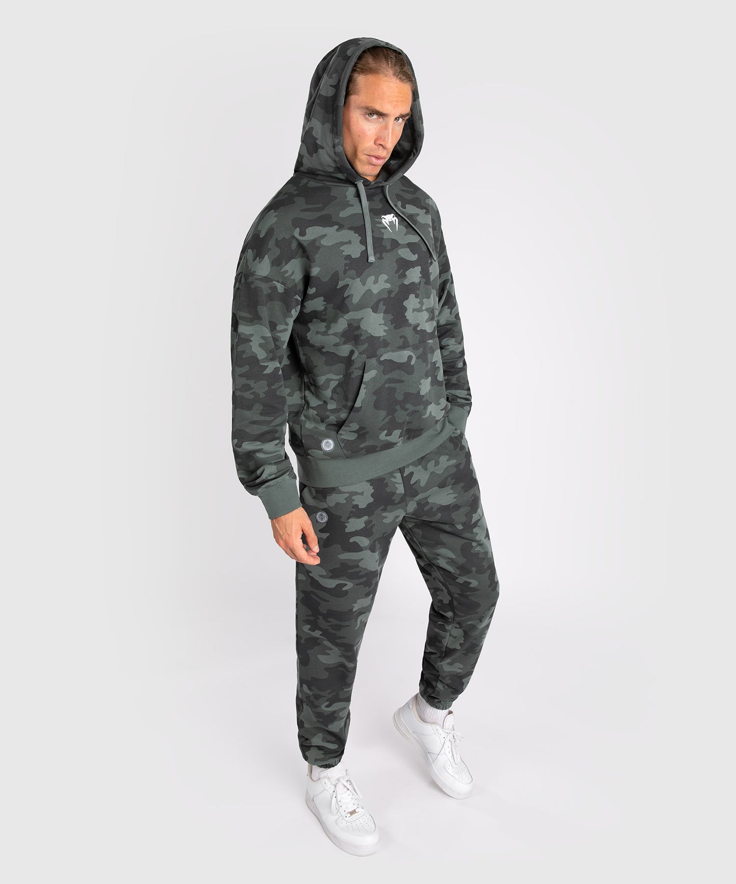 Venum Vortex XL Heren Hoodie - Khaki Camo