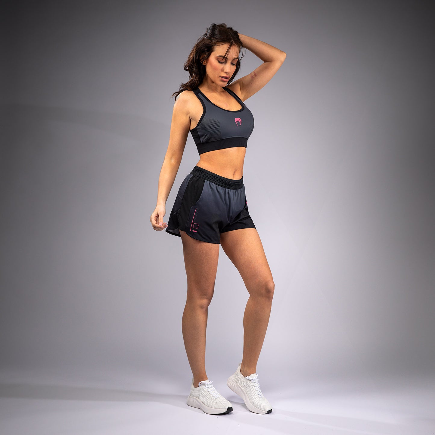 Venum Tactical XT Trainingsshort voor dames - Zwart/Storm Grijs