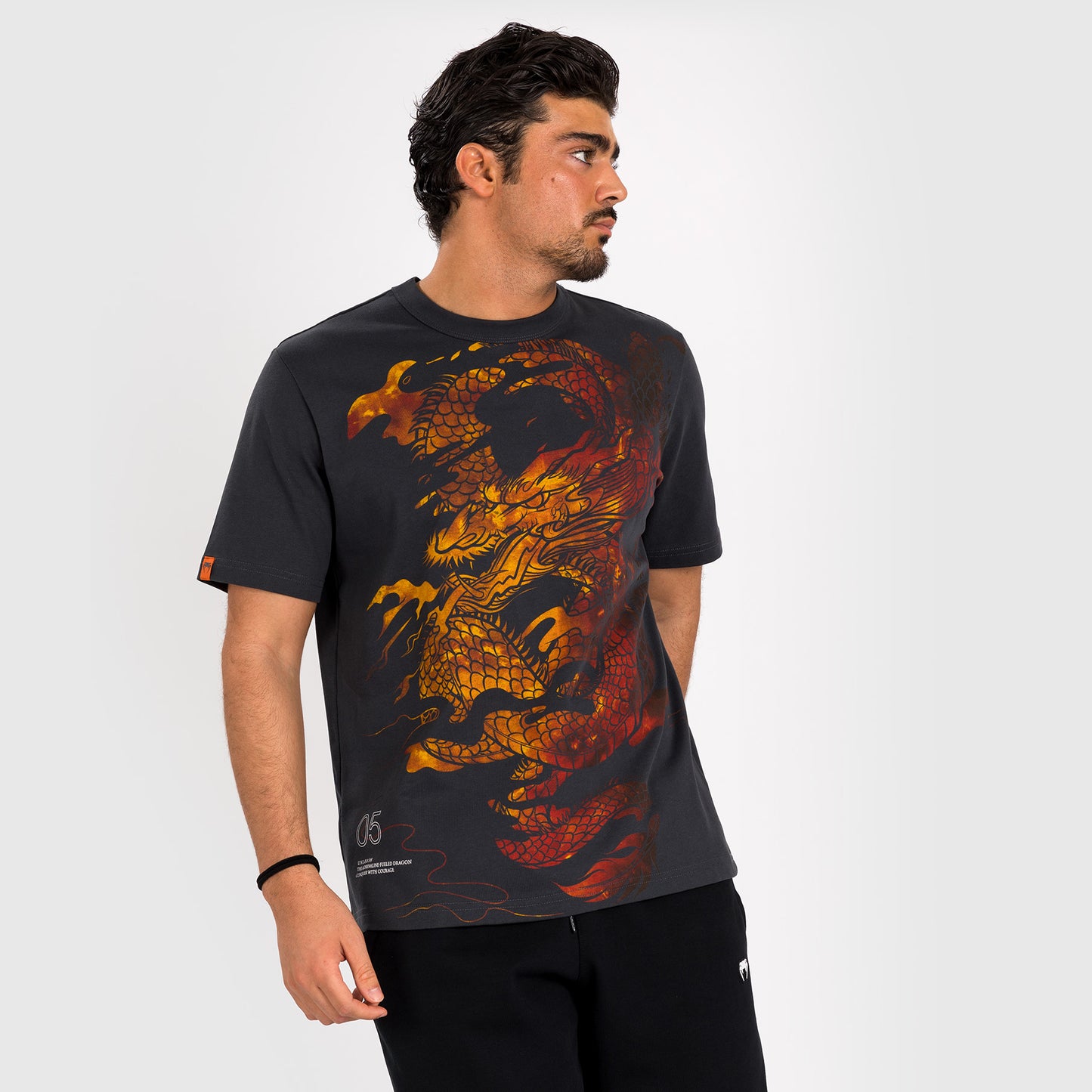 Venum Dragon’s Flight Heren T-shirt - Vulkaanrood
