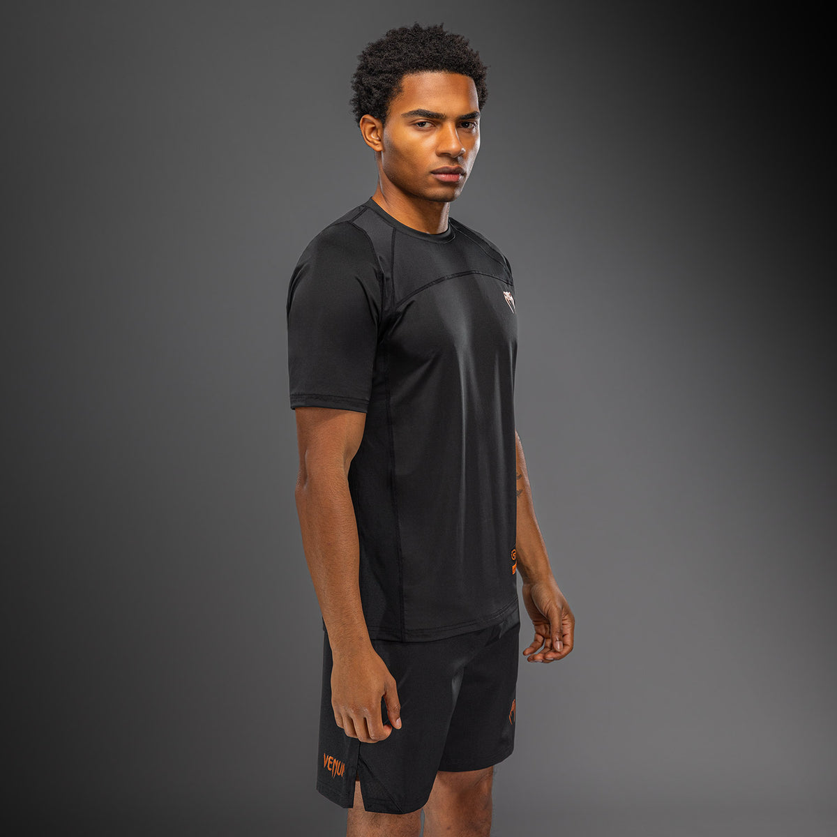 Venum G-Fit Revolution Dry Tech T-shirt - Zwart/Koper