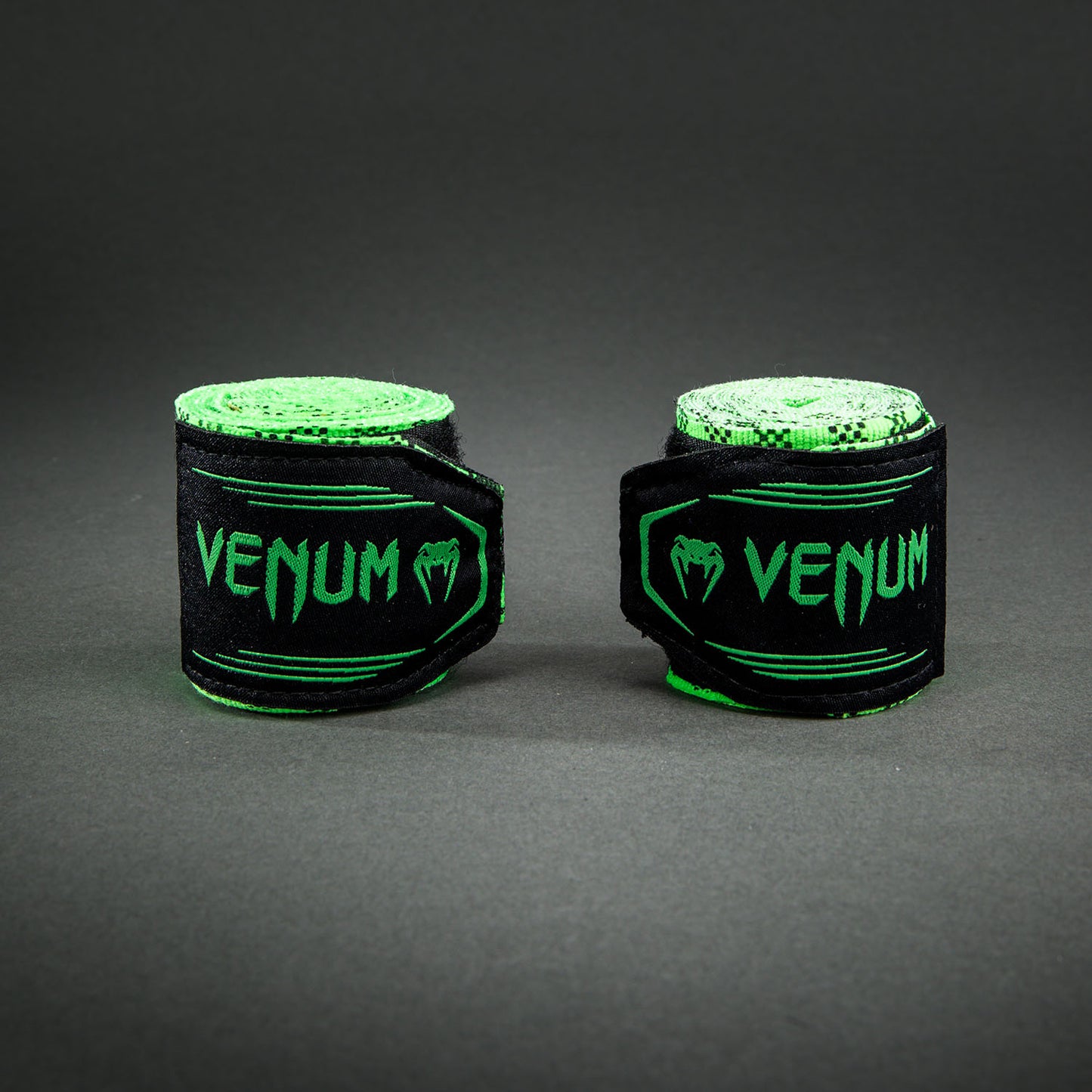 Venum Kontact Evo Tartan Boksbandages - Neon Groen