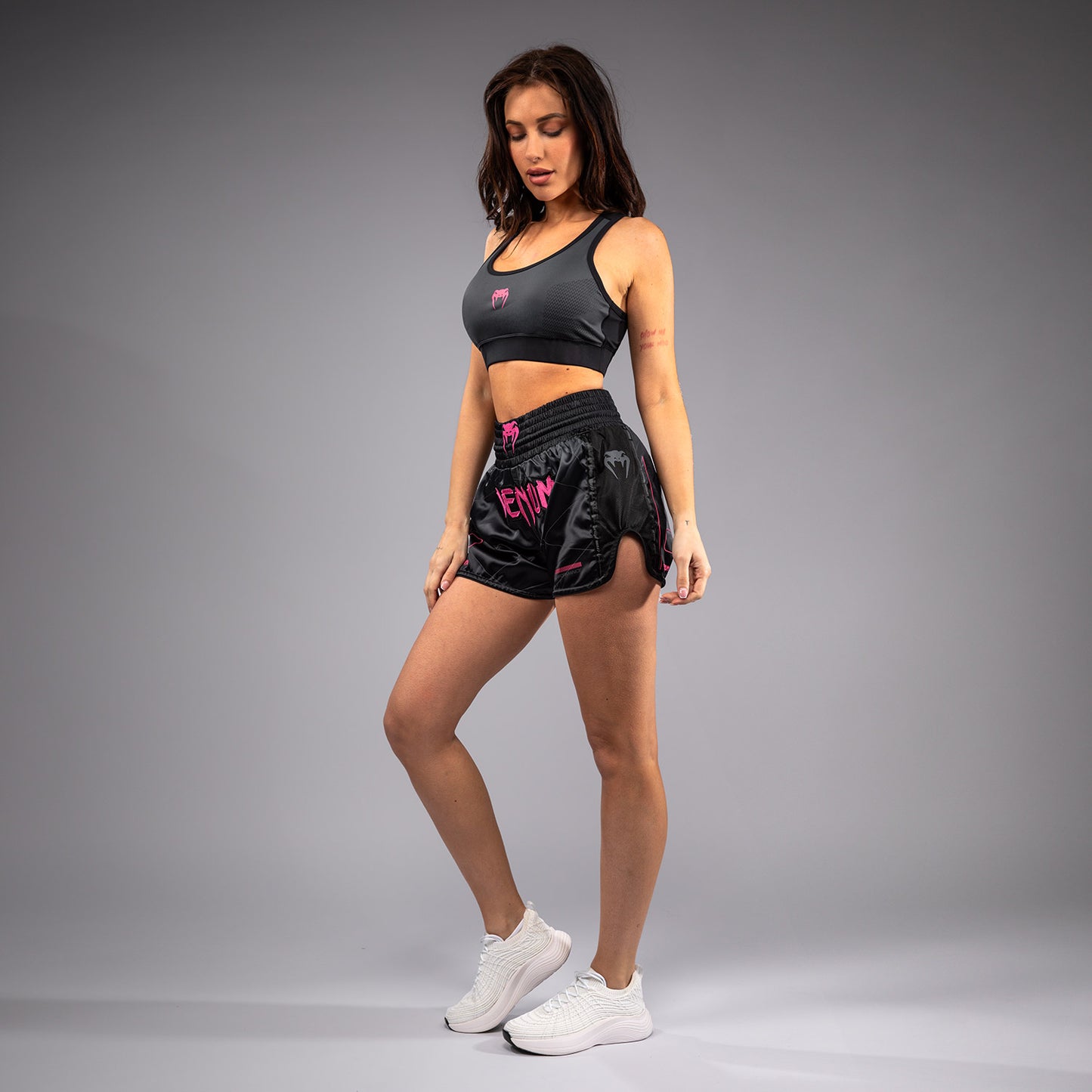 Venum Tactical XT Muay Thai broekje voor dames - zwart/stormgrijs