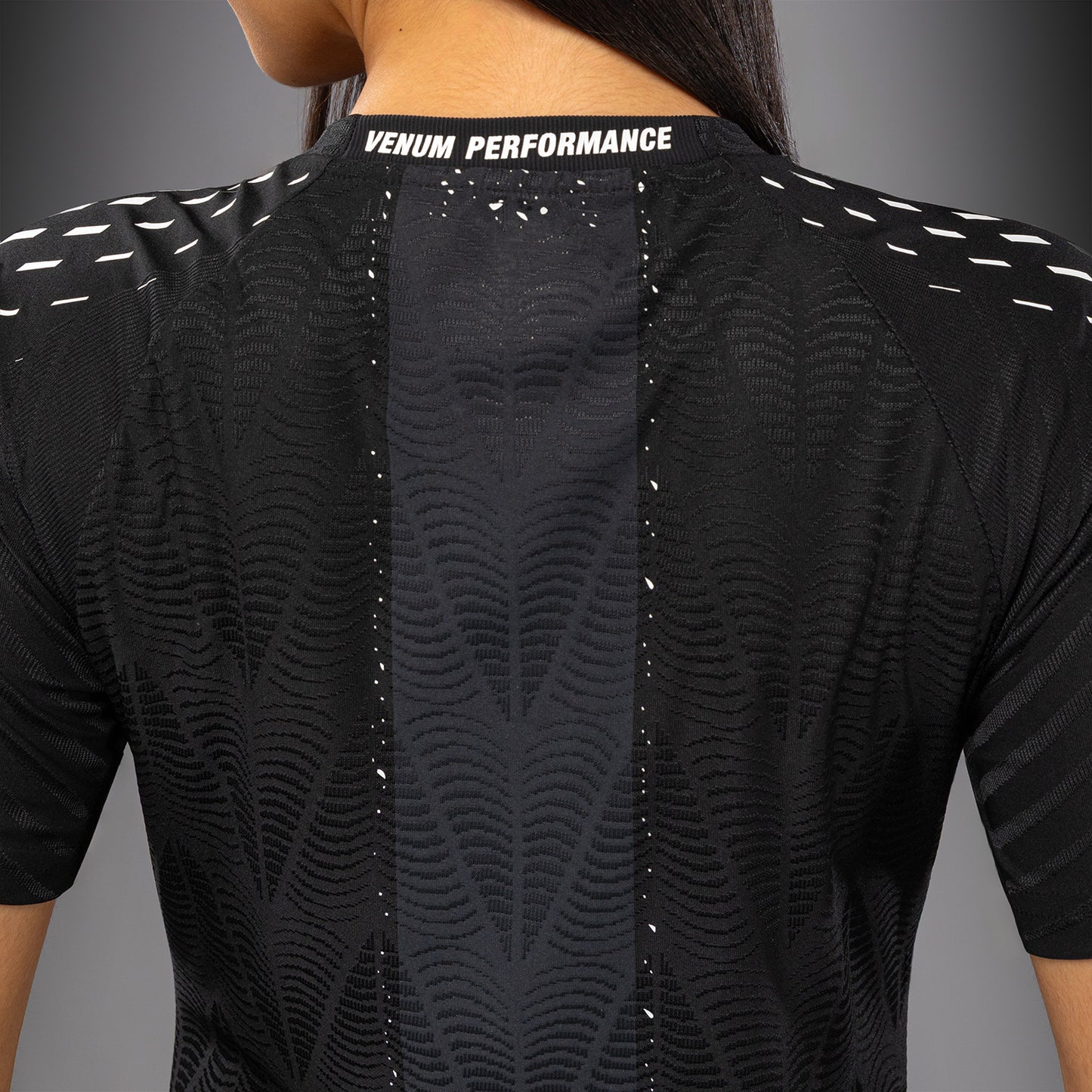 UFC Zenith by Venum Authentic Fight Night Officieel Walkout-shirt Dames Personalized - Zwart