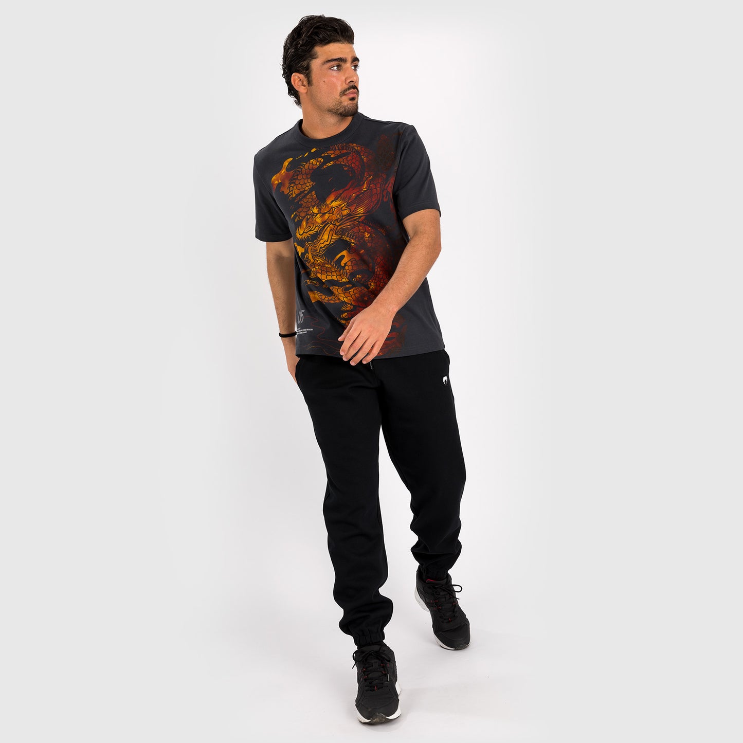 Venum Dragon’s Flight Heren T-shirt - Vulkaanrood
