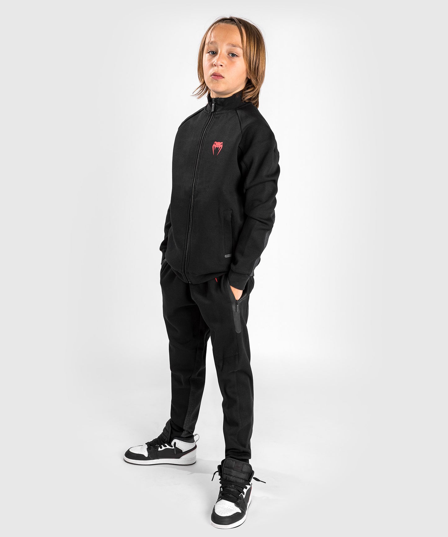 Venum Okinawa 3.0 trainingsshorts - voor kinderen - zwart/rood