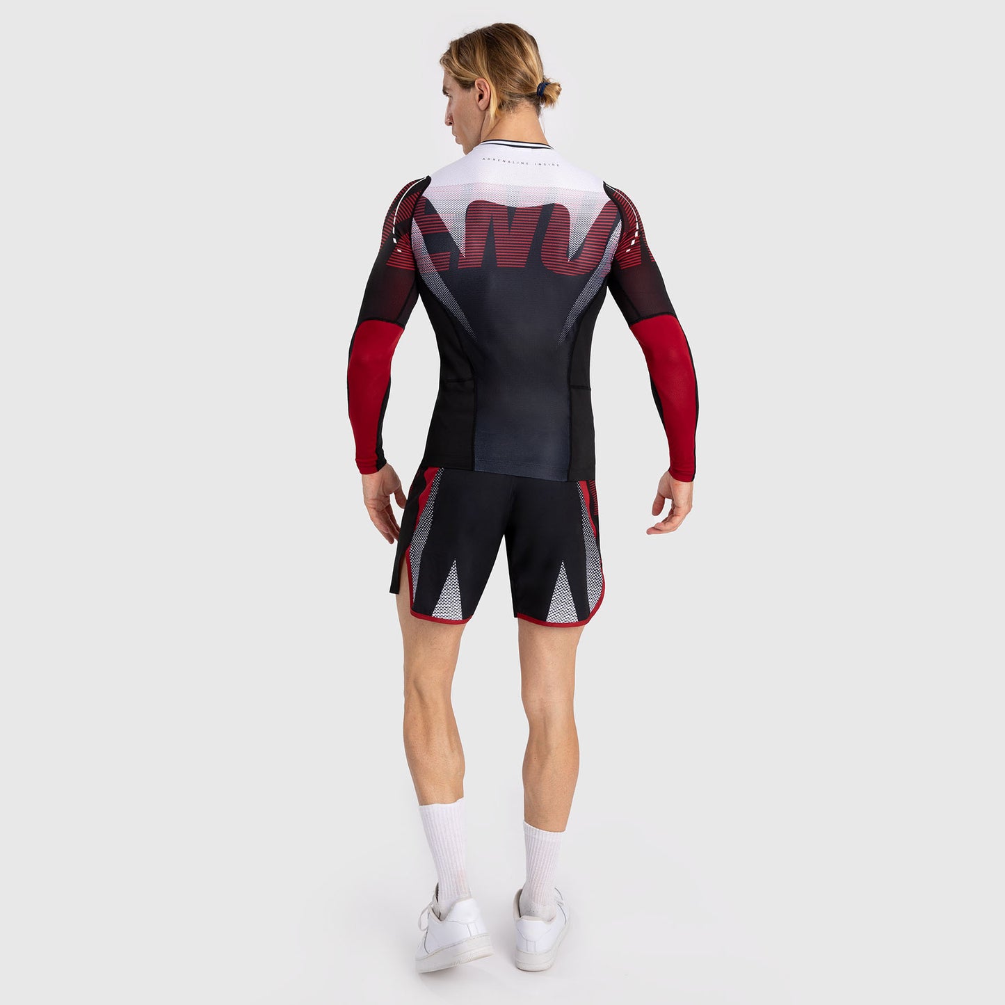 Venum Adrenaline Rashguard Voor Heren Met Lange Mouwen - Red