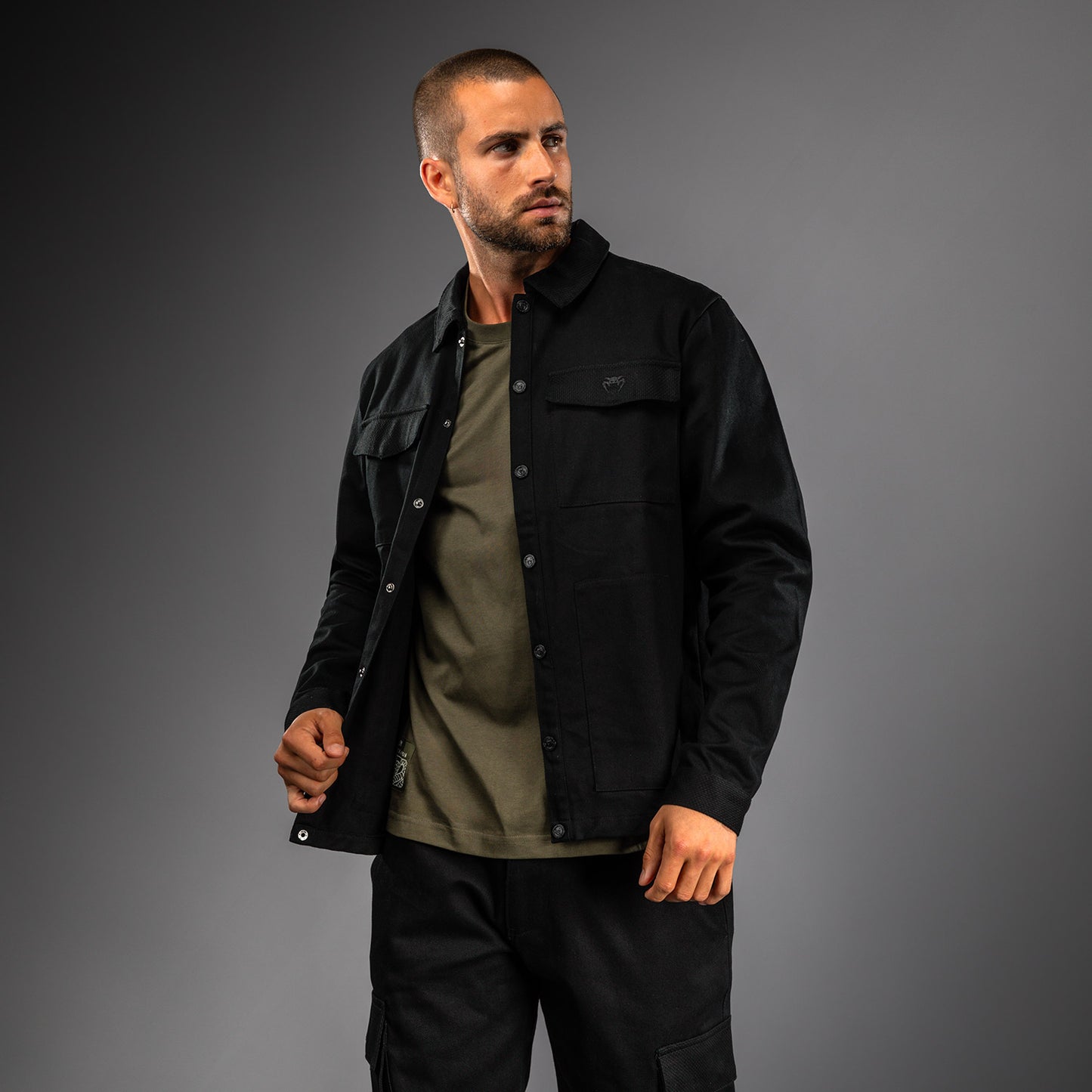Venum Heritage Jas – Zwart