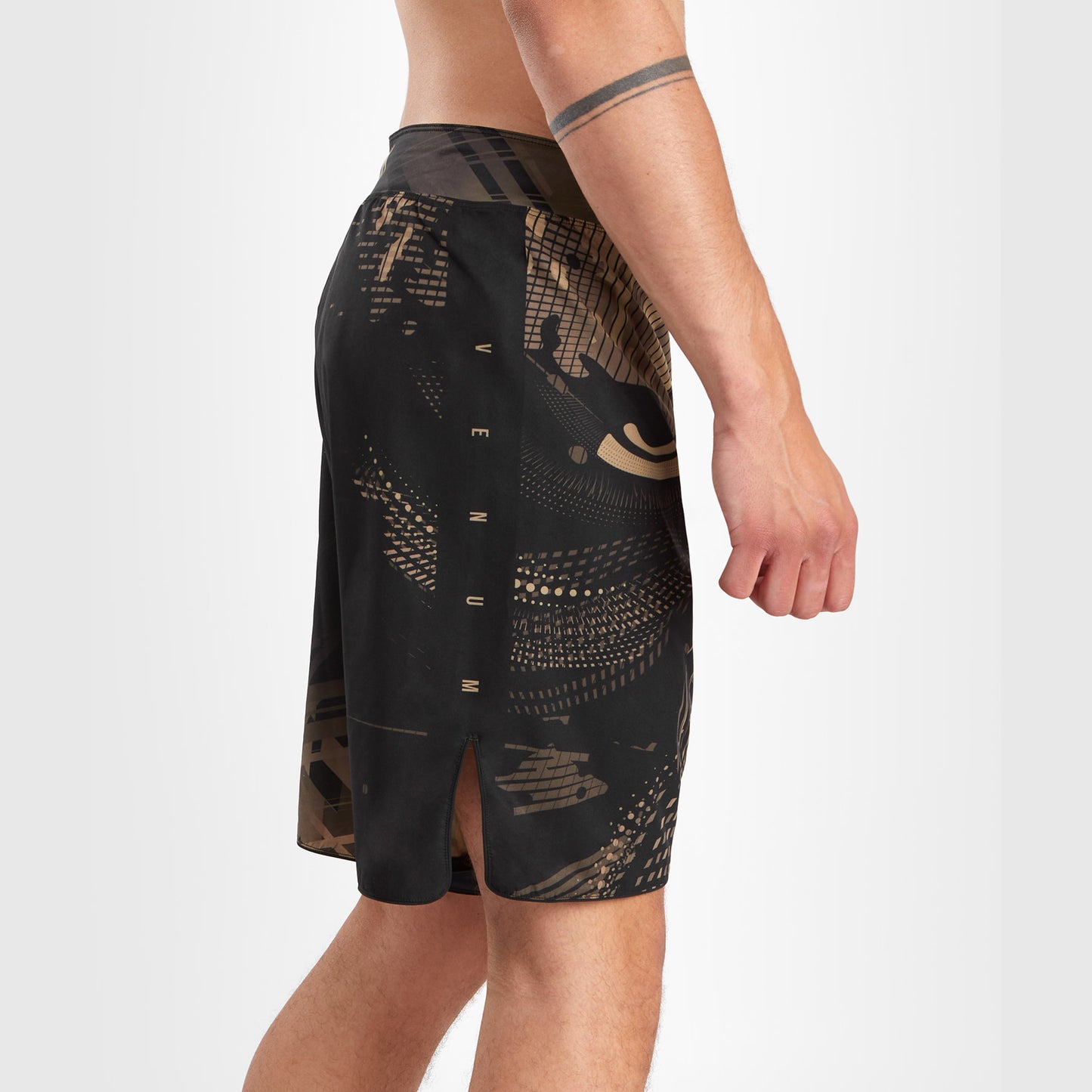Venum Gorilla Jungle Fightshort - Zwart/Zand