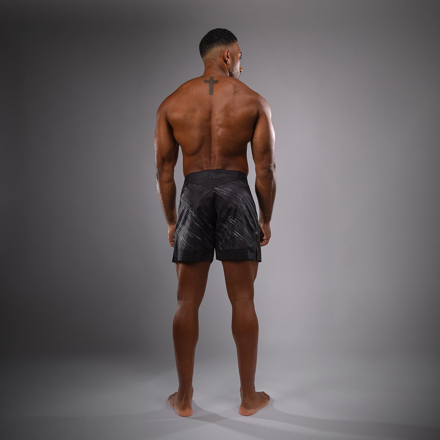 Venum Rapid Light Fight Shorts - Zwart/Storm Grijs