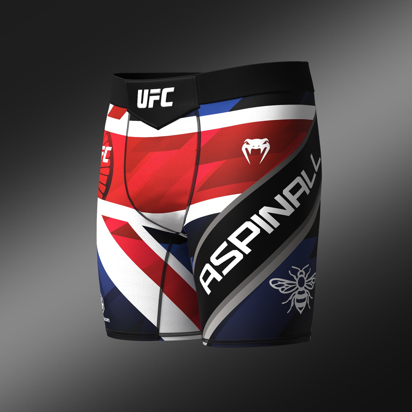 UFC Unrivaled by Venum Tom Aspinall 2.0 Vale tudo korte broek - Blauw
