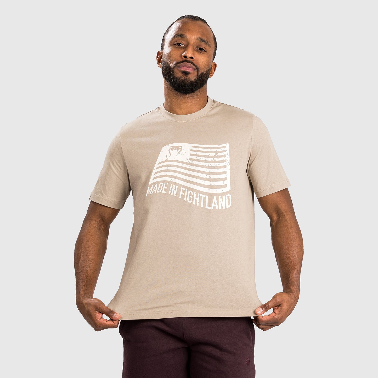 Venum Made in Fightland T-shirt - Zand