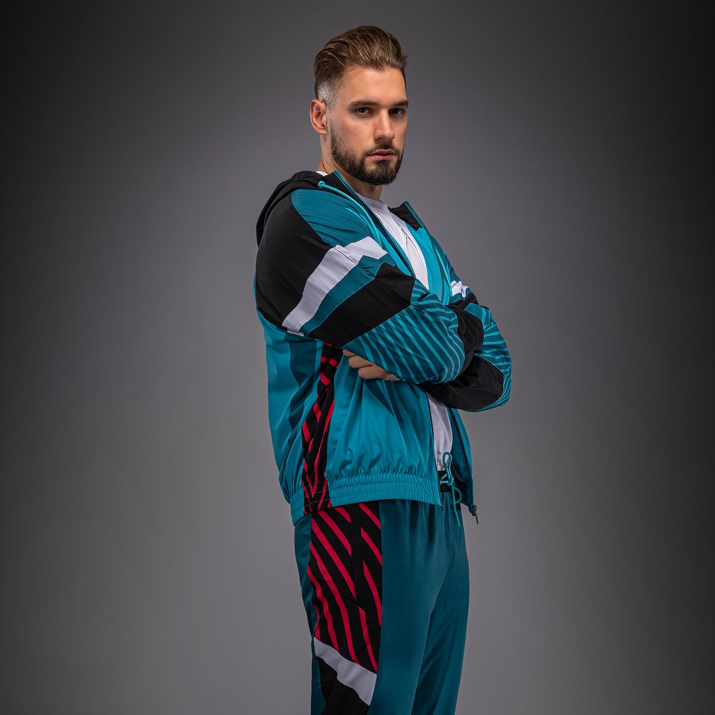 Venum Attack 90 Trainingsjas – Miami Blauw