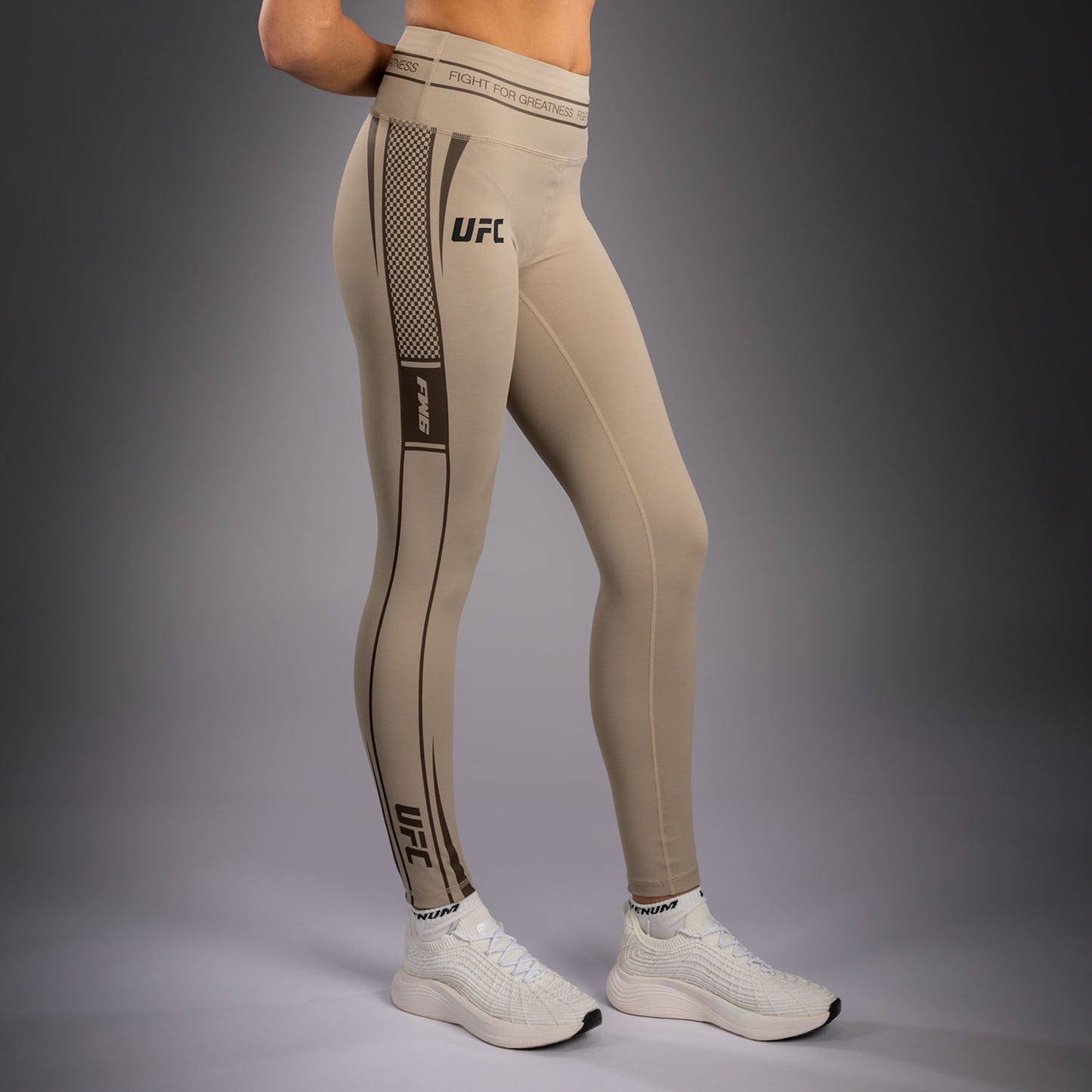 Venum UFC Unity by Venum Authentic Fight Week Dames Technische Compressiebroek - Zand