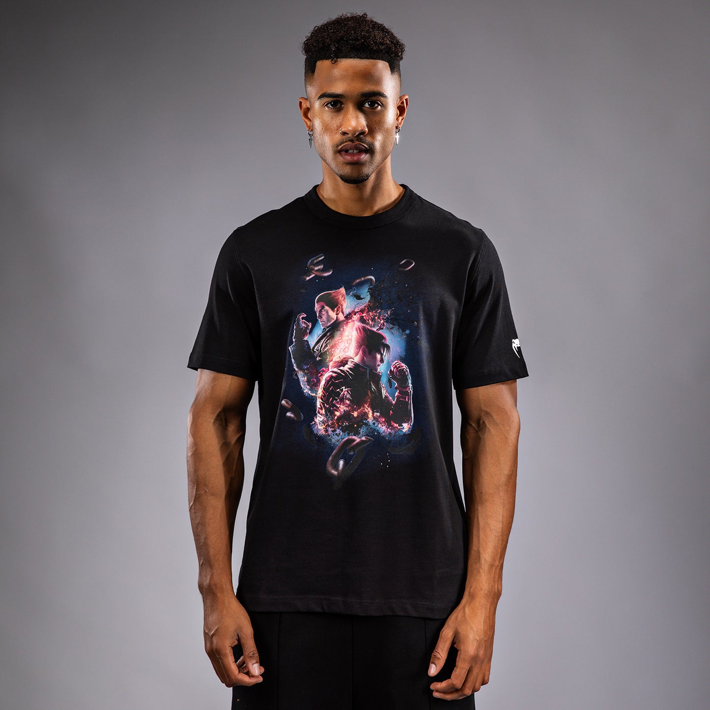 Venum x TEKKEN 8 - T-Shirt Poster - Zwart/Wit