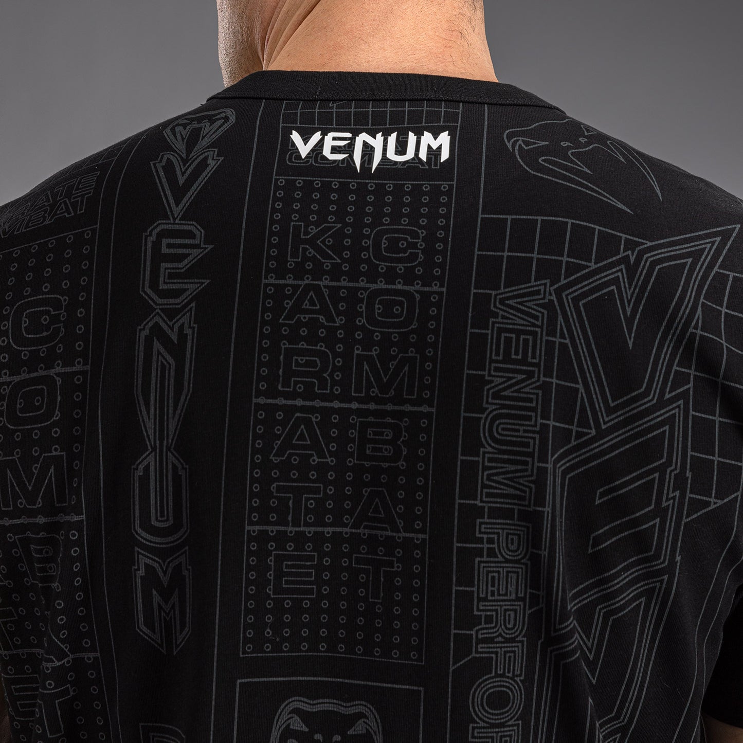 Karate Combat by Venum T-shirt – Zwart/Grijs
