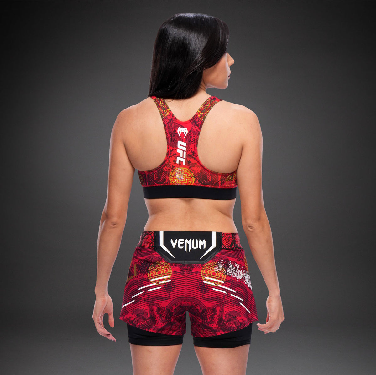 UFC Unrivaled by Venum Zhang Weili Dames Sportbeha - Rood