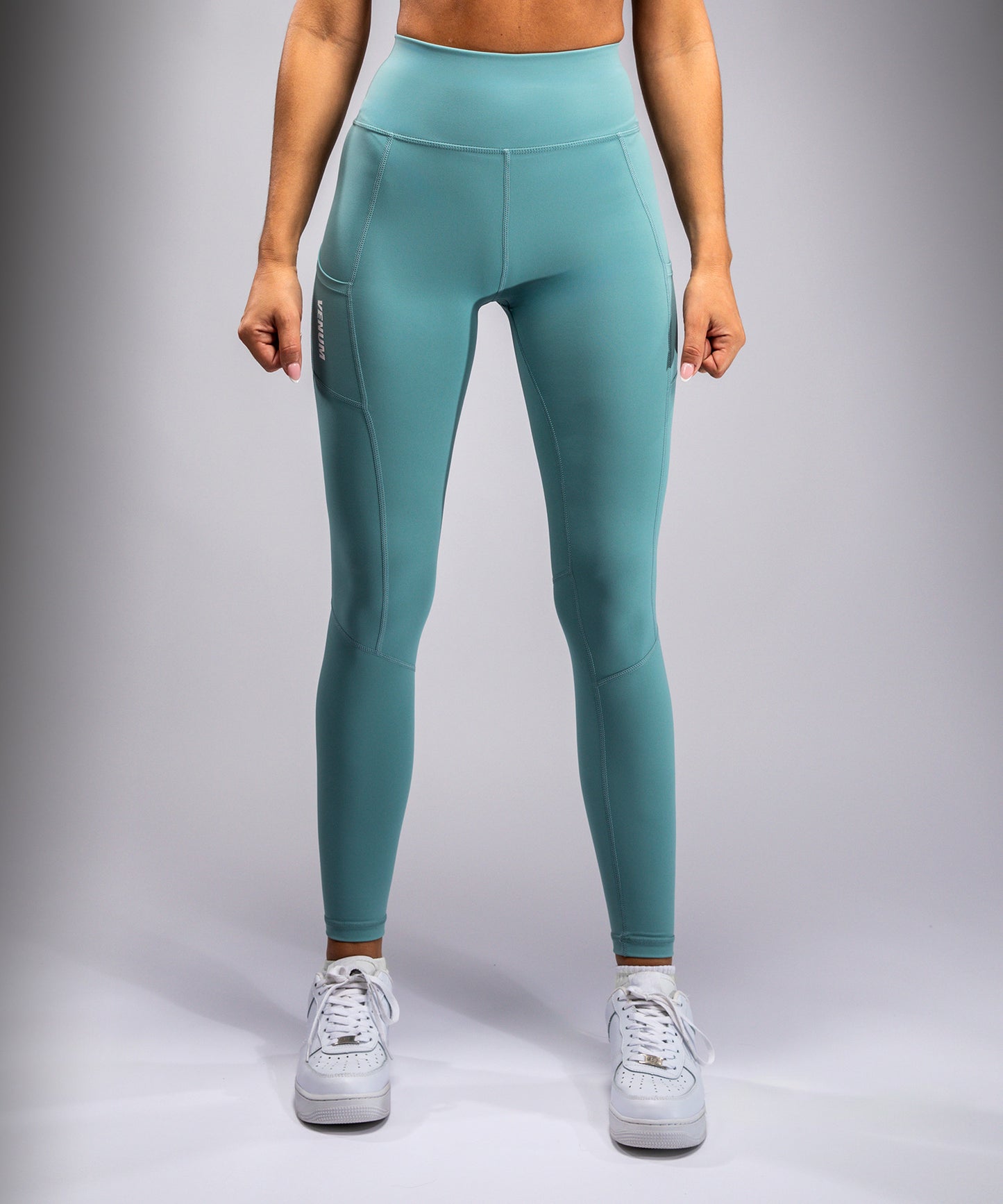 Venum Essential Performance Leggings Dames - Aqua Groen