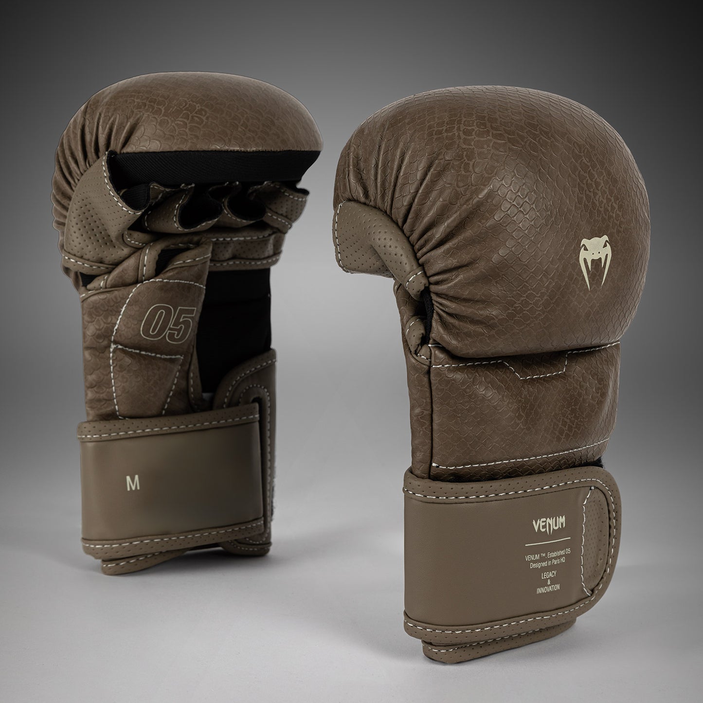 Venum Impact Evo Scales MMA Sparringshandschoenen – Bruin