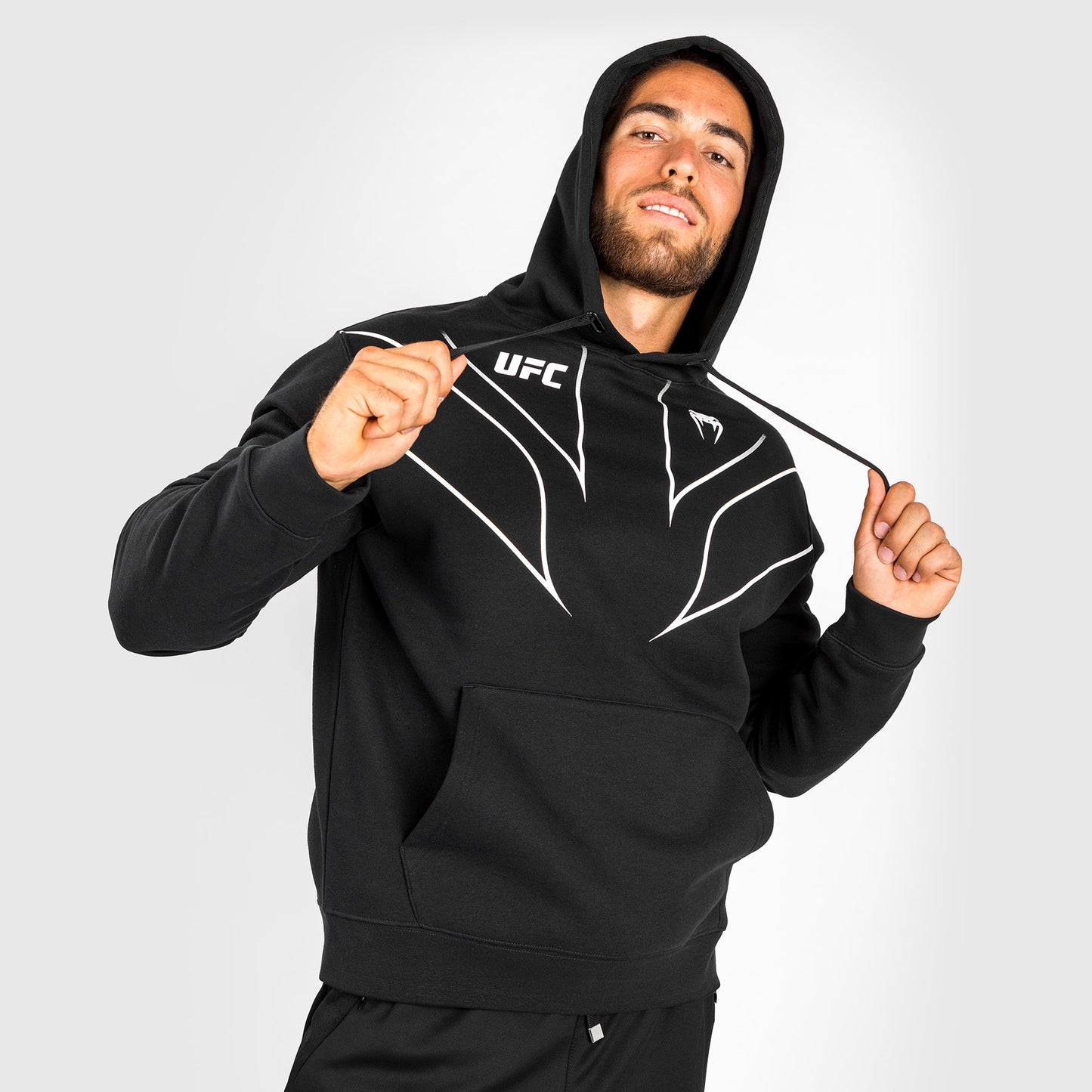 UFC Venum Fight Night 2.0 Replica Heren Hoodie - Zwart