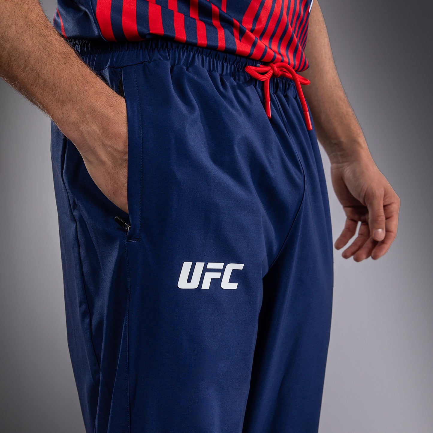Official UFC Freedom 250 by Venum Authentic Fight Night Walkout Broek voor heren - Blauw