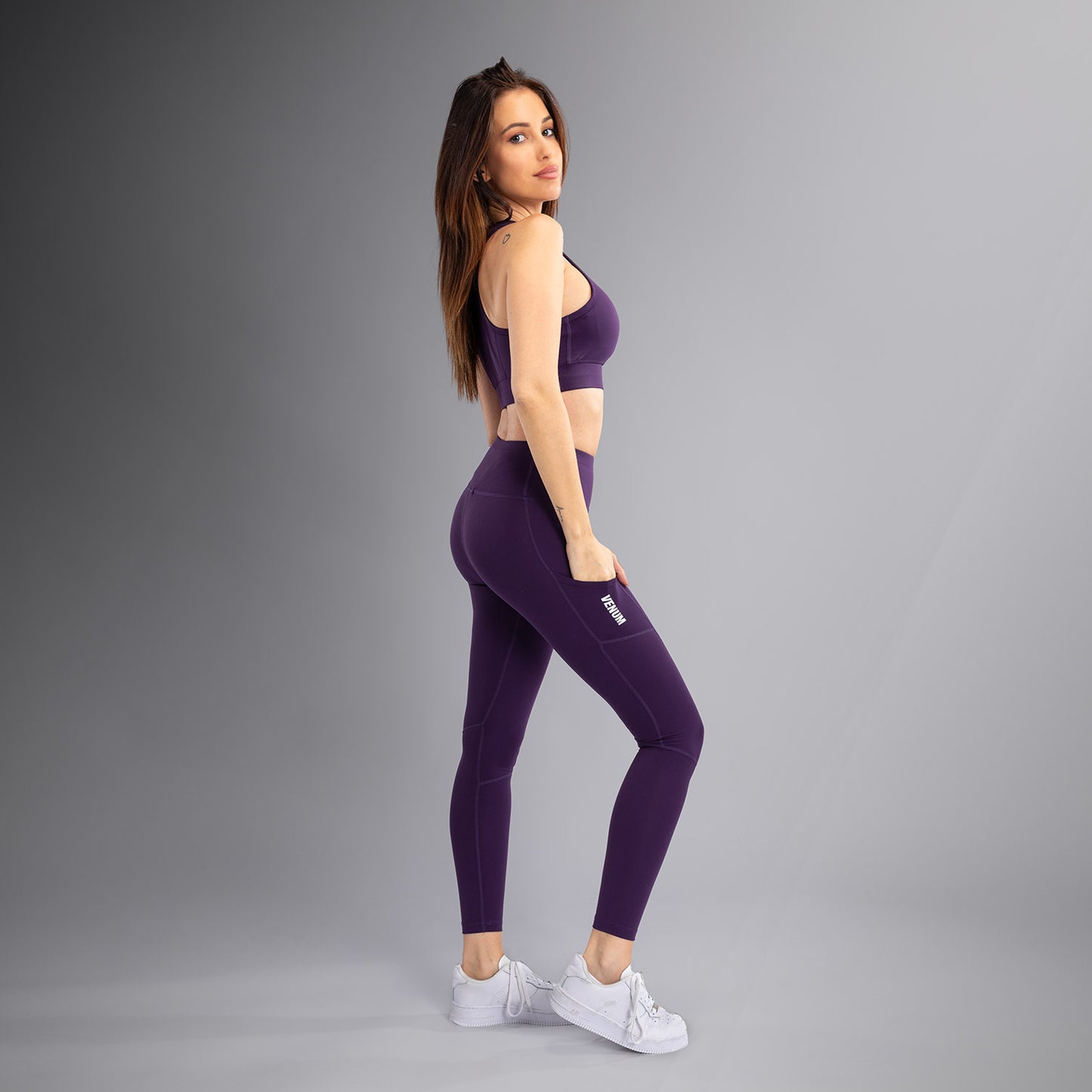 Venum Essential Performance Leggings Dames - Dieppaars