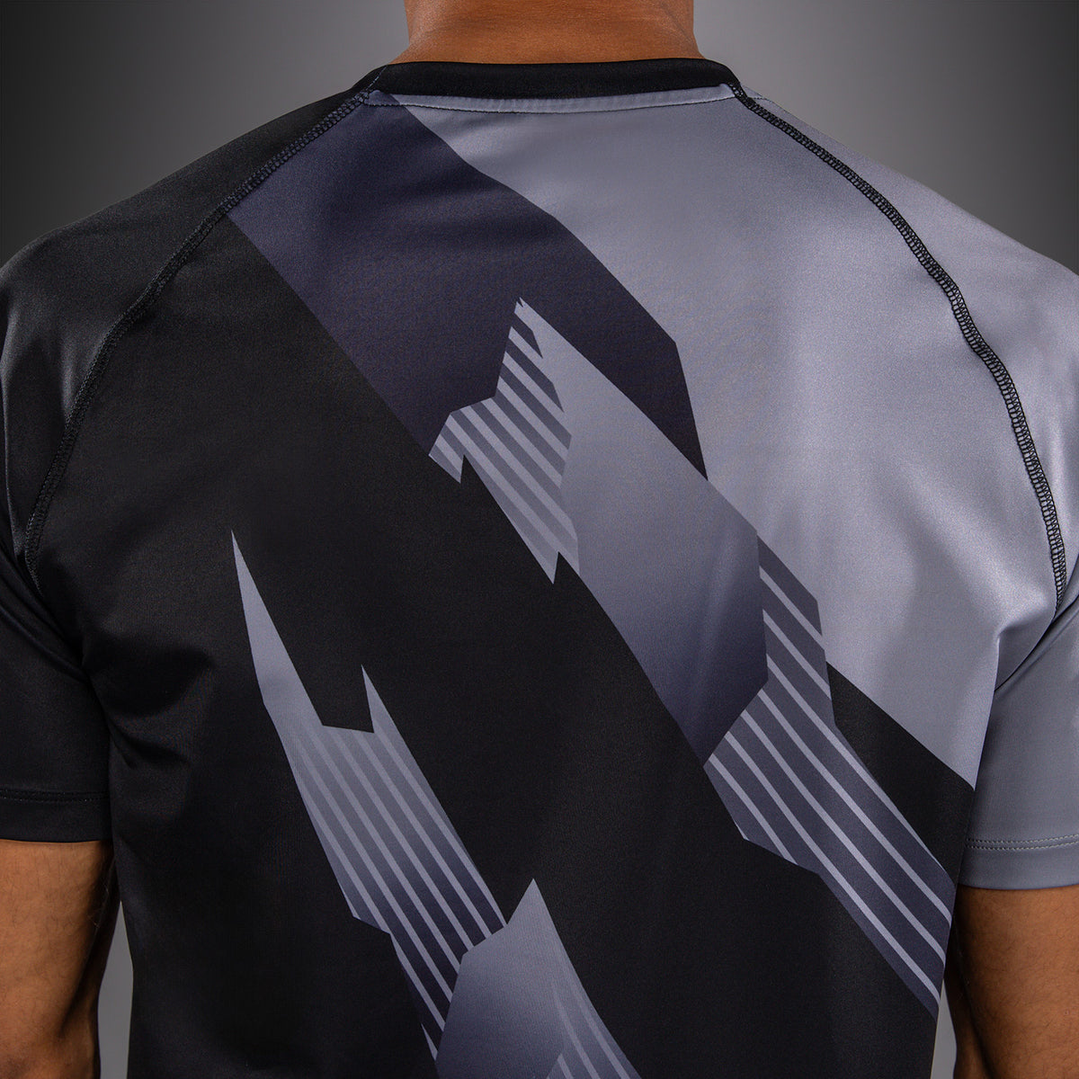 Venum No-Gi 6.0 Dry Tech T-shirt - Zwart/Grijs