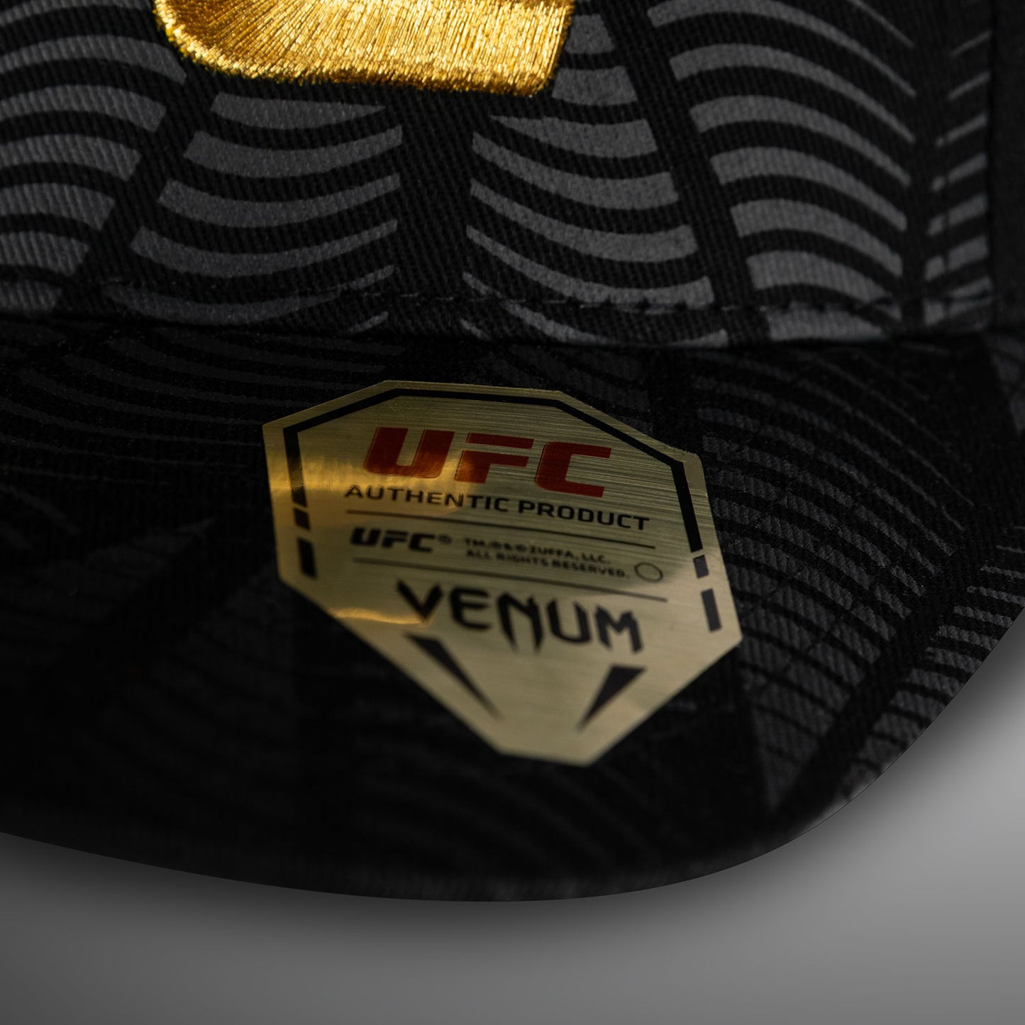UFC Zenith by Venum Authentic Fight Night Cap - Zwart/Goud
