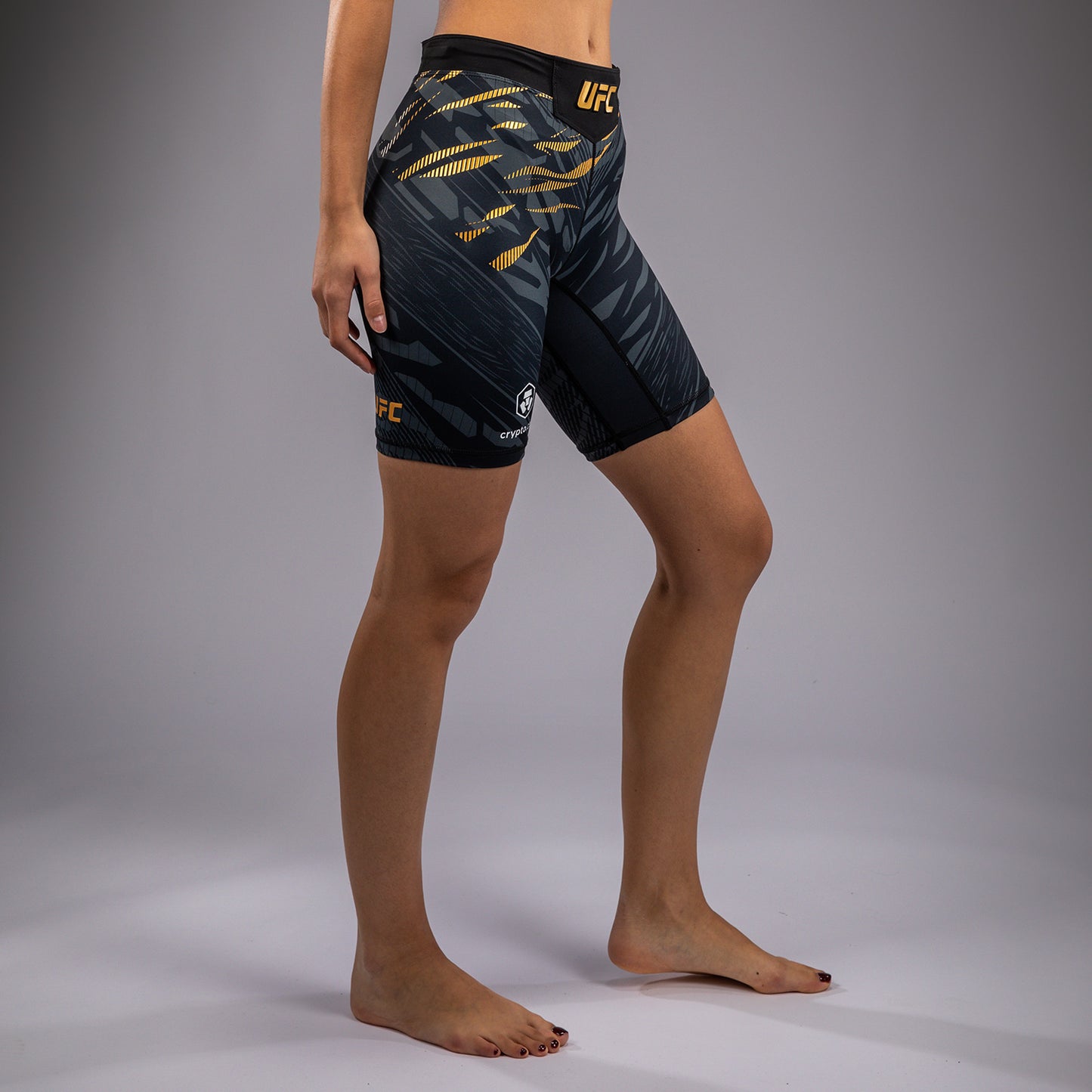 UFC Fusion by Venum Authentic Fight Night Vale Tudo Shorts voor Dames - Lang Fit - Champion