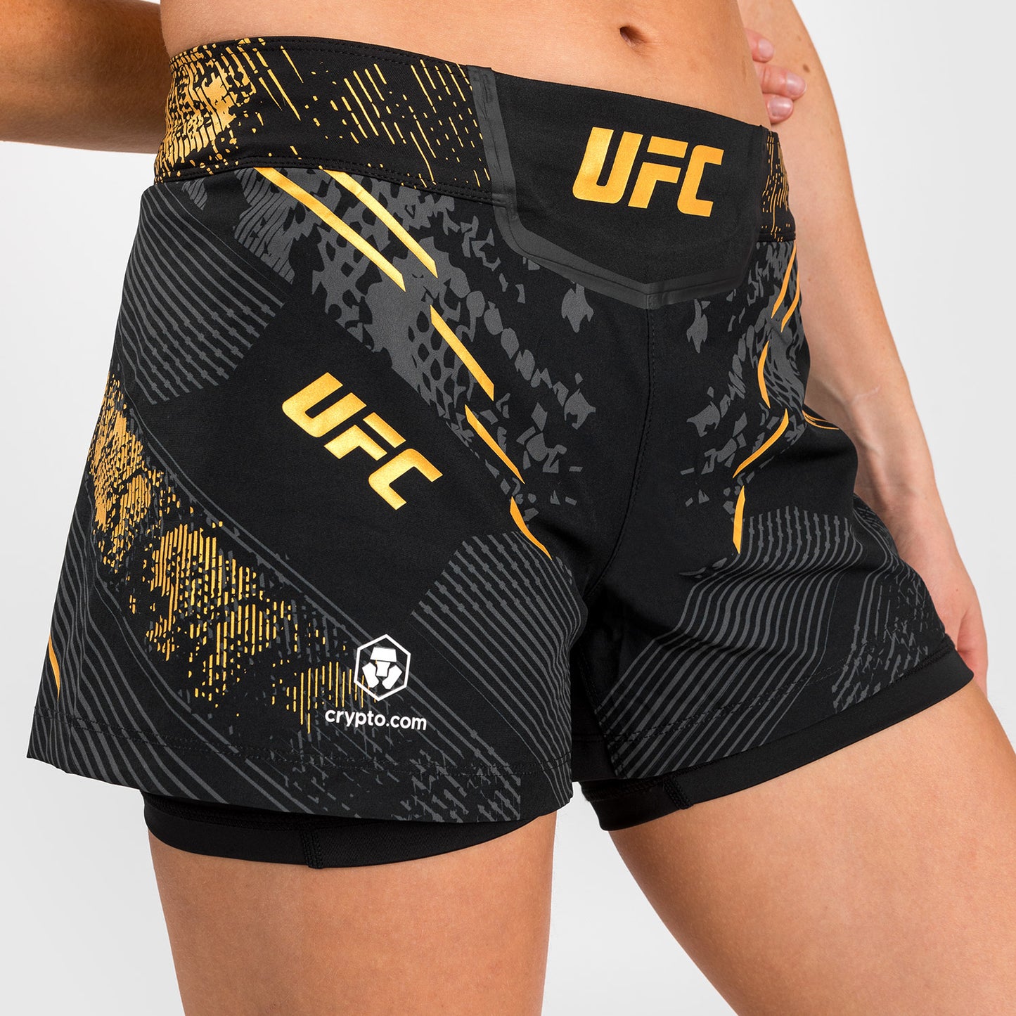 UFC Adrenaline by Venum Authentic Fight Night Vrouwen Korte Broek - Champion