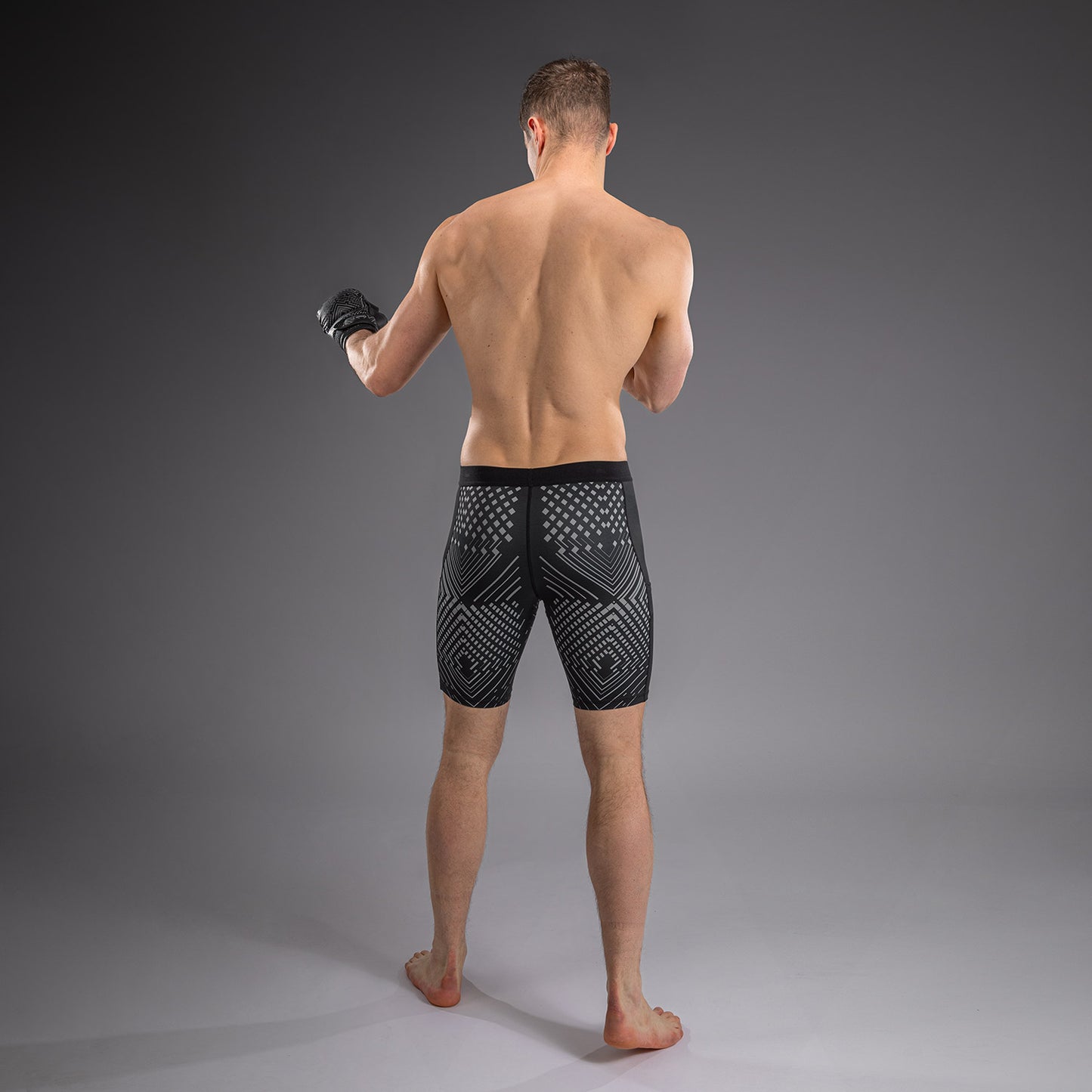 Venum Midnight Fury Compressieshort – Zwart/Grijs/Zilver