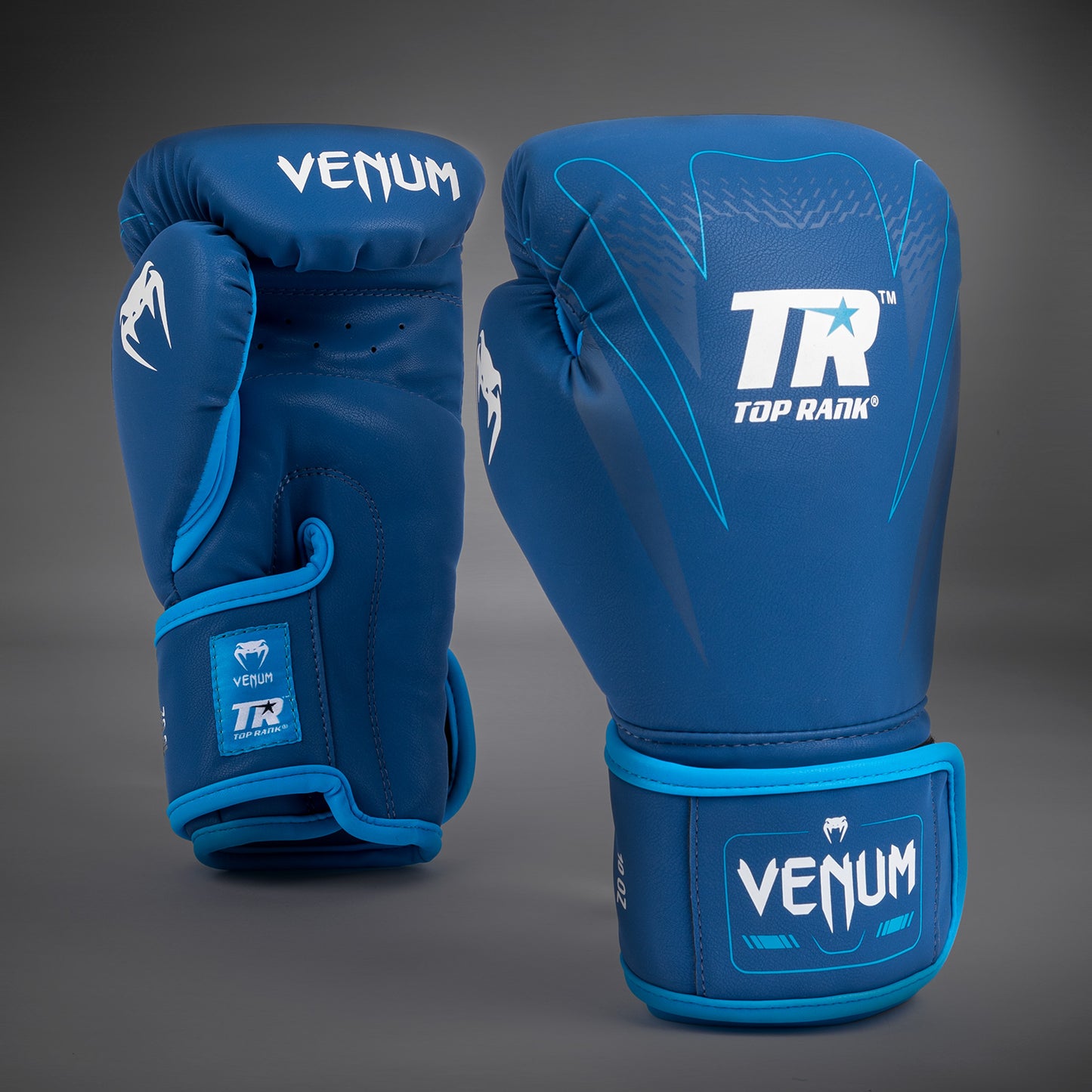 Venum x Top Rank Original Impact Bokshandschoenen - Marineblauw