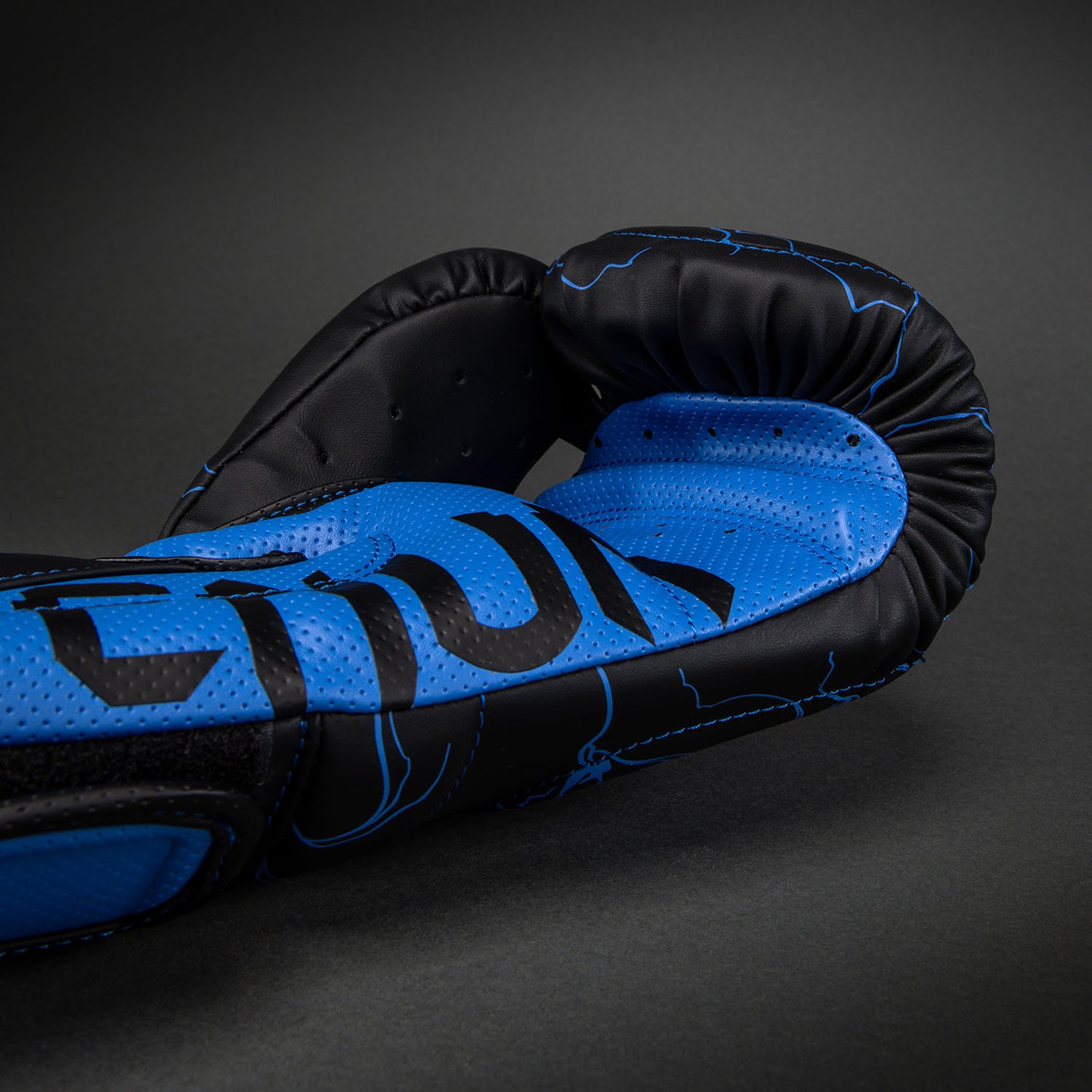 Venum Thunder Dragon Bokshandschoenen – Zwart/Koningsblauw