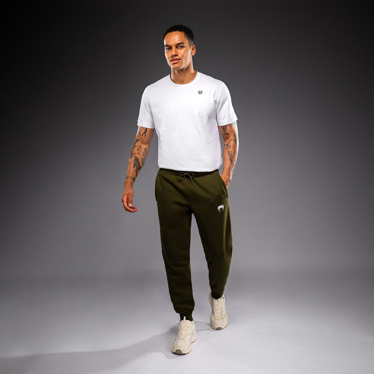 Venum Attack Fleece & Weave Joggingbroek - Kaki