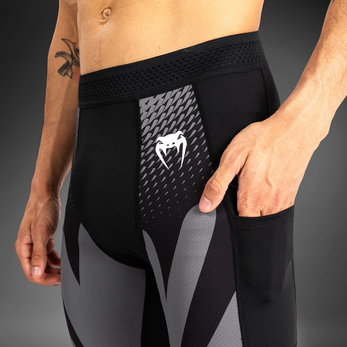 Venum Attack Heren Spats - Zwart
