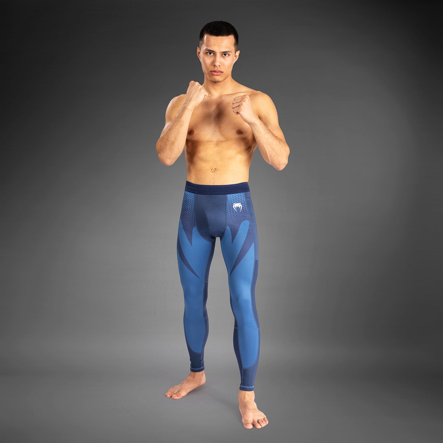 Venum Attack Heren Leggings - Marineblauw