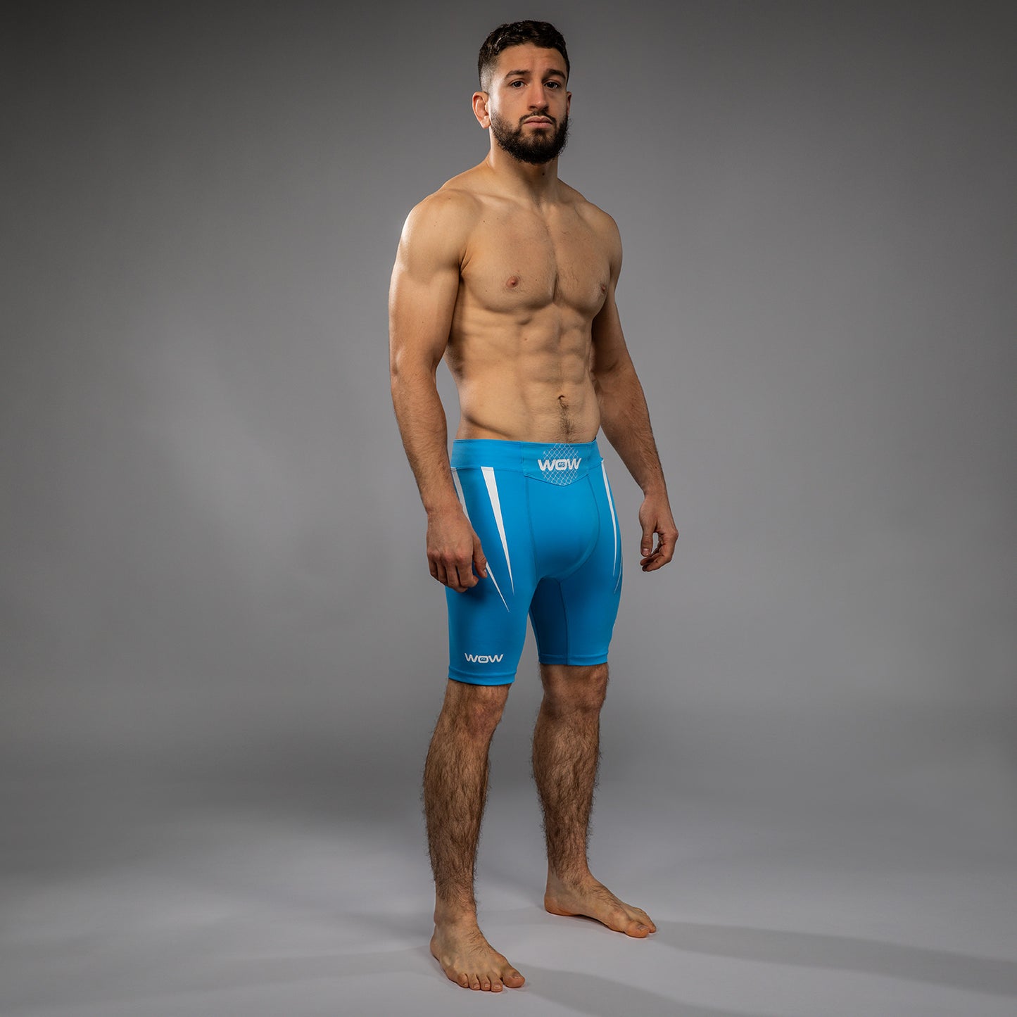 Venum x WOW FC Pacific Blue Men’s Vale Tudo Shorts