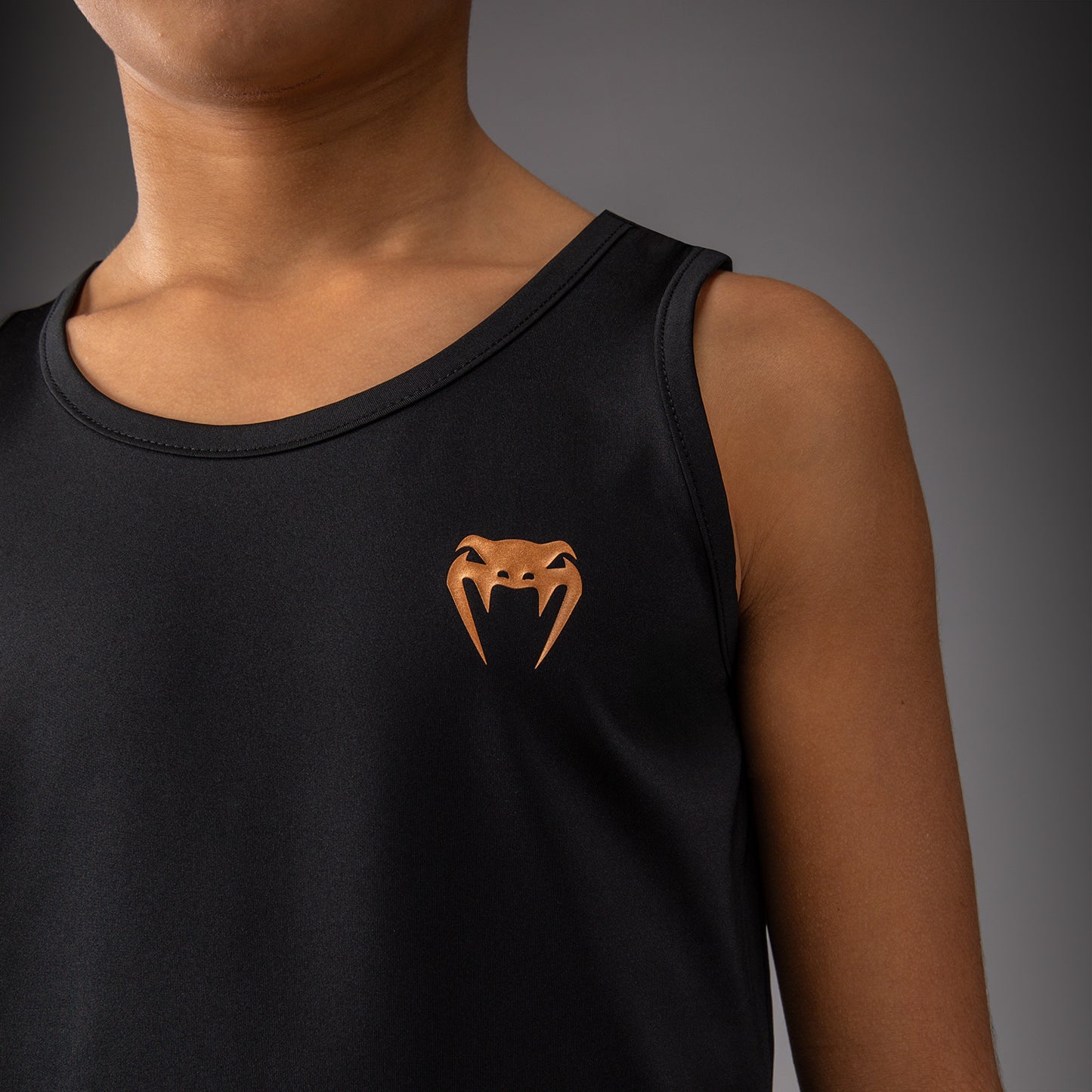 Venum Contender Tanktop Voor Kinderen – Zwart/Goud
