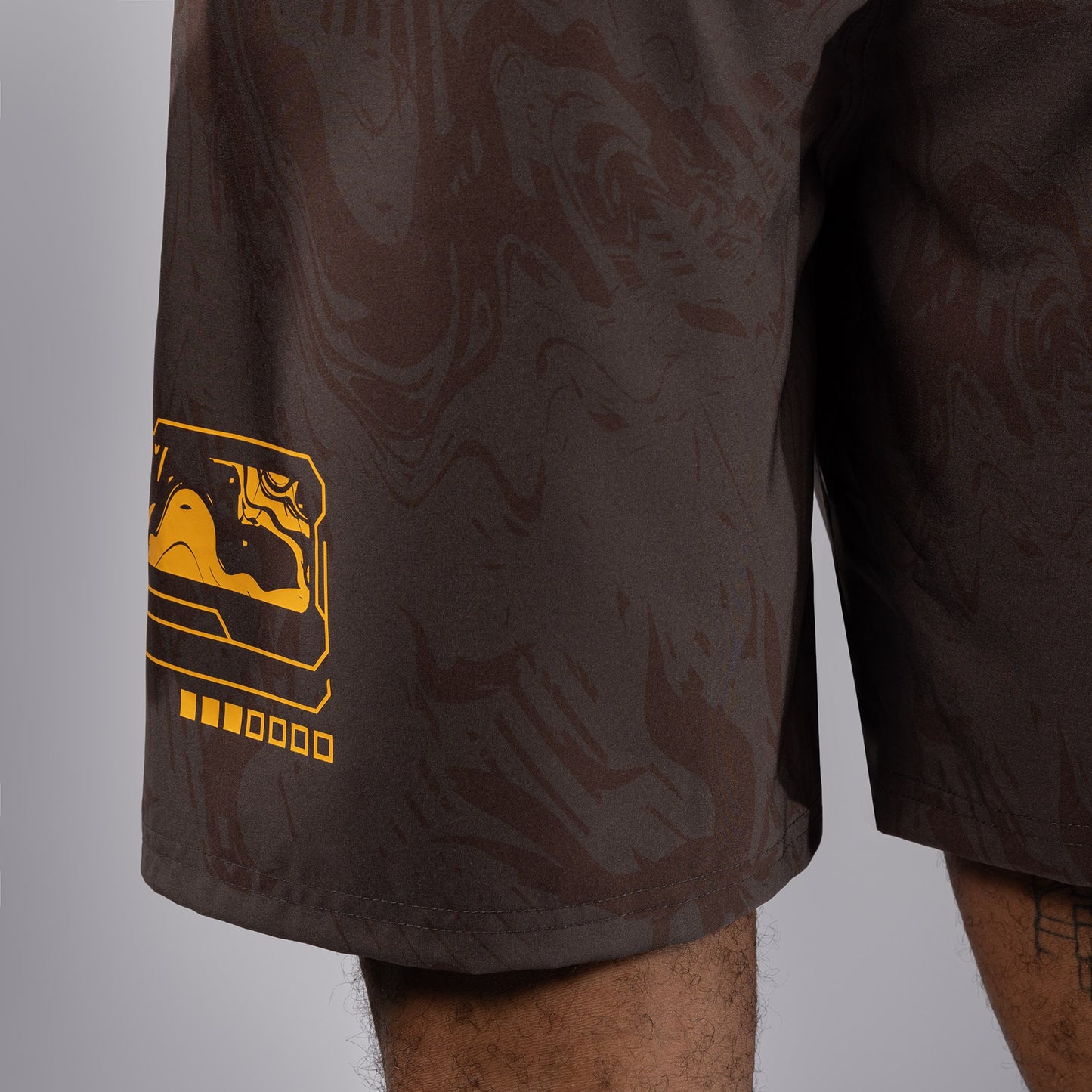UFC Fusion by Venum Fight Week Performance Shorts voor Heren - Earthen Brown
