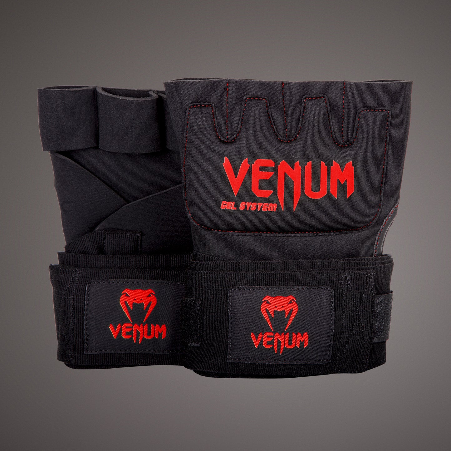 Venum Gel Kontact Binnenhandschoenen - Zwart/Rood