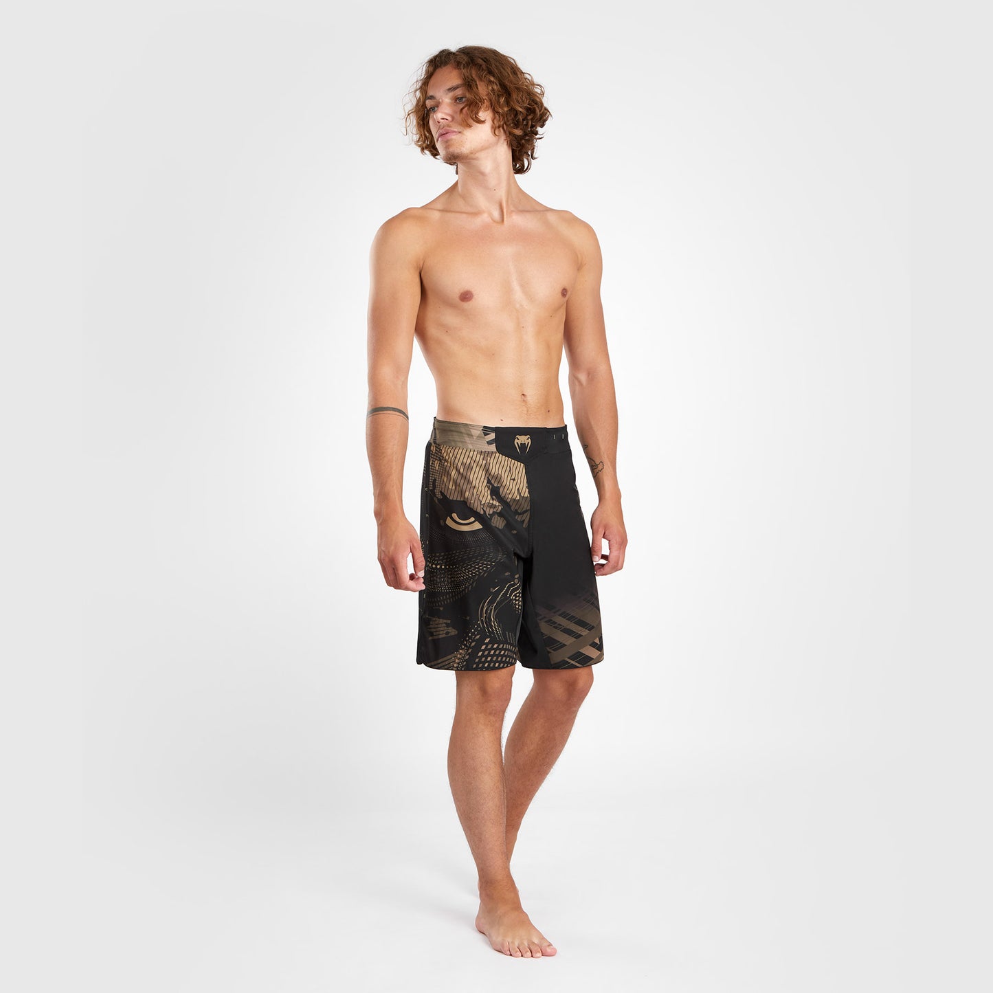 Venum Gorilla Jungle Fightshort - Zwart/Zand