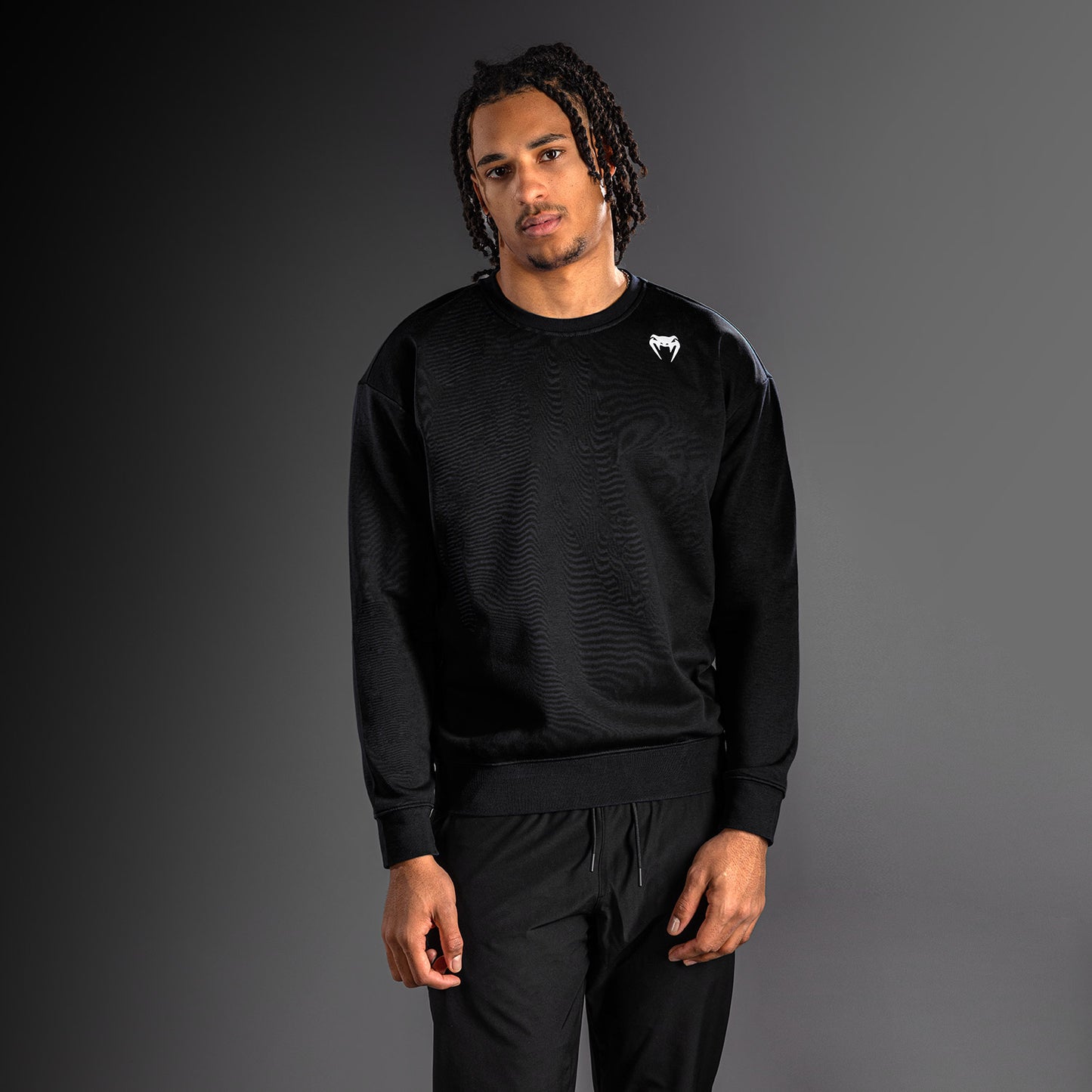Venum Lineup Fleece Sweater - Zwart/Wit