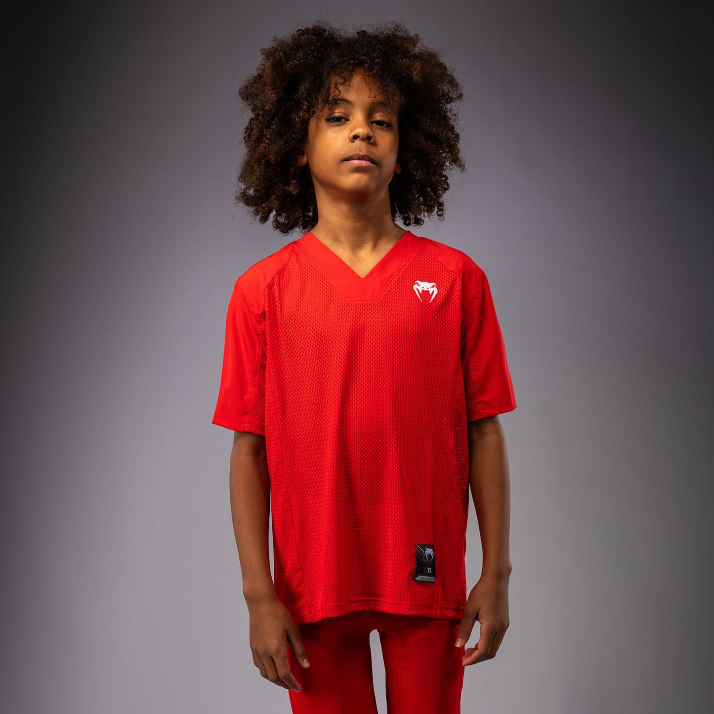 Venum Elite Football Voetbalshirt met korte mouwen voor kinderen - Rood