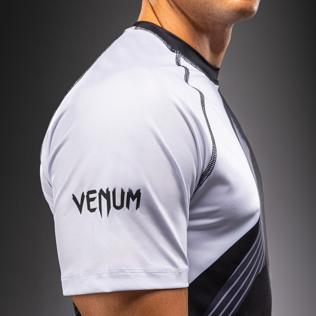 Venum No-Gi 6.0 Dry Tech T-shirt - Zwart/Wit