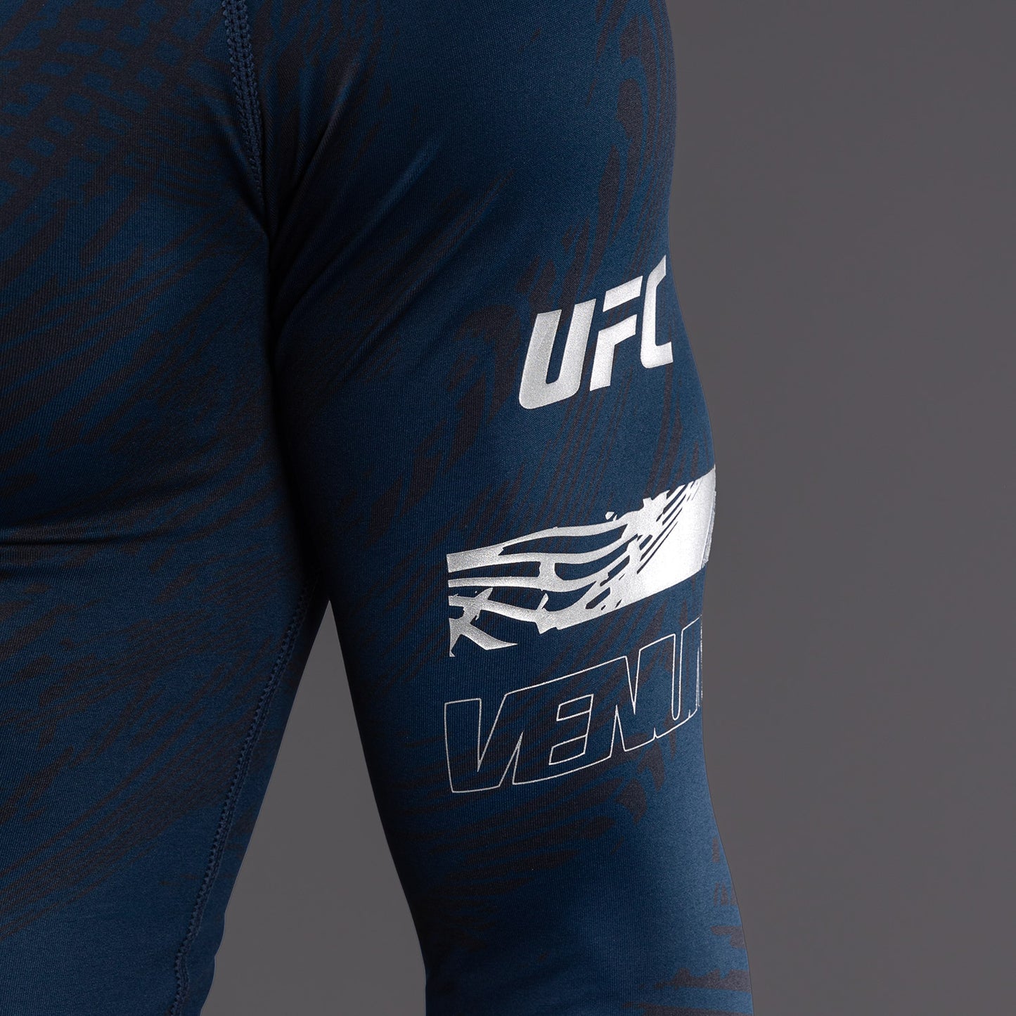 UFC Fusion by Venum Fight Week Performance Rashguard met Lange Mouwen voor Heren - Oceaanblauw
